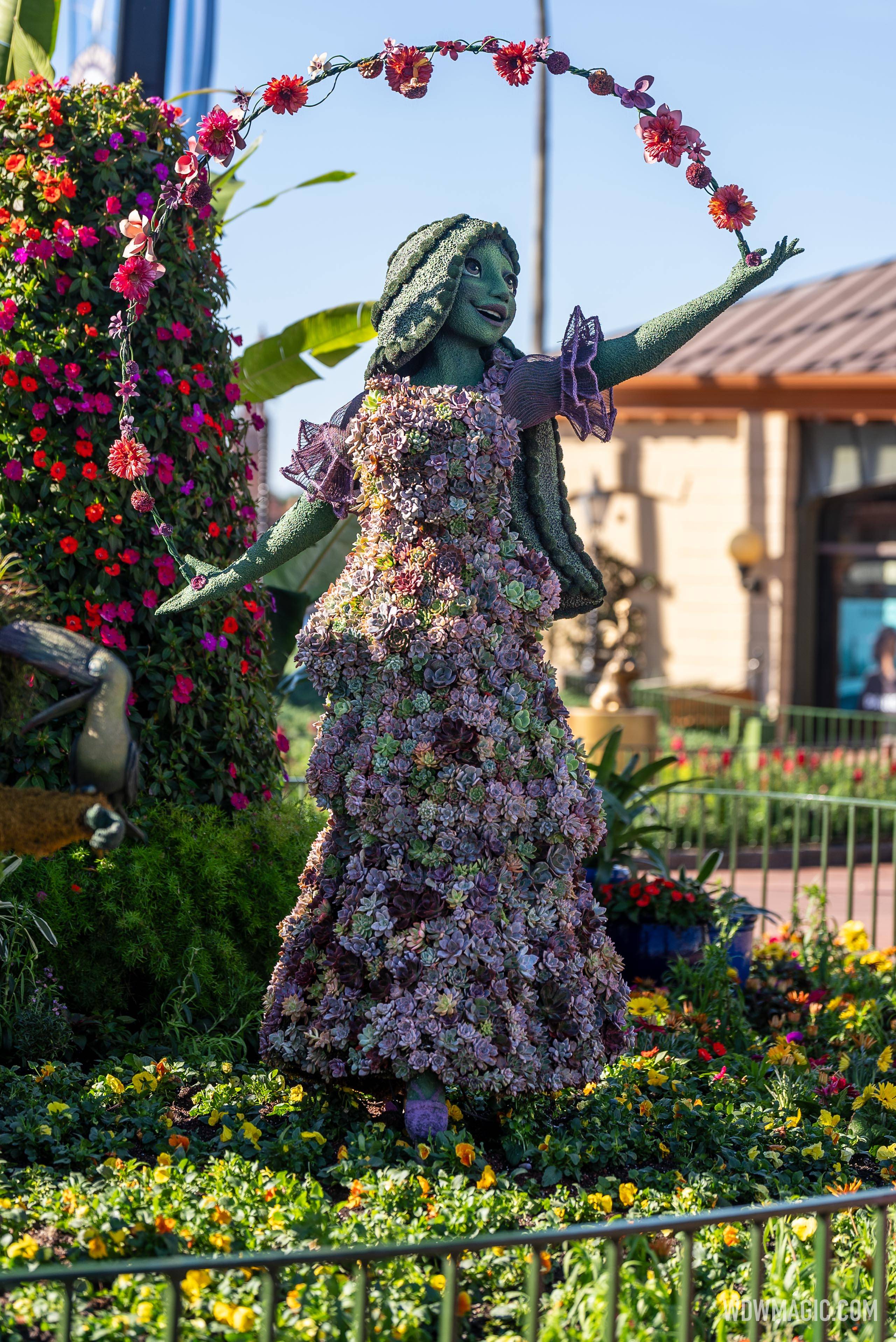 What's blooming at Disney World's 2024 EPCOT International Flower and  Garden Festival