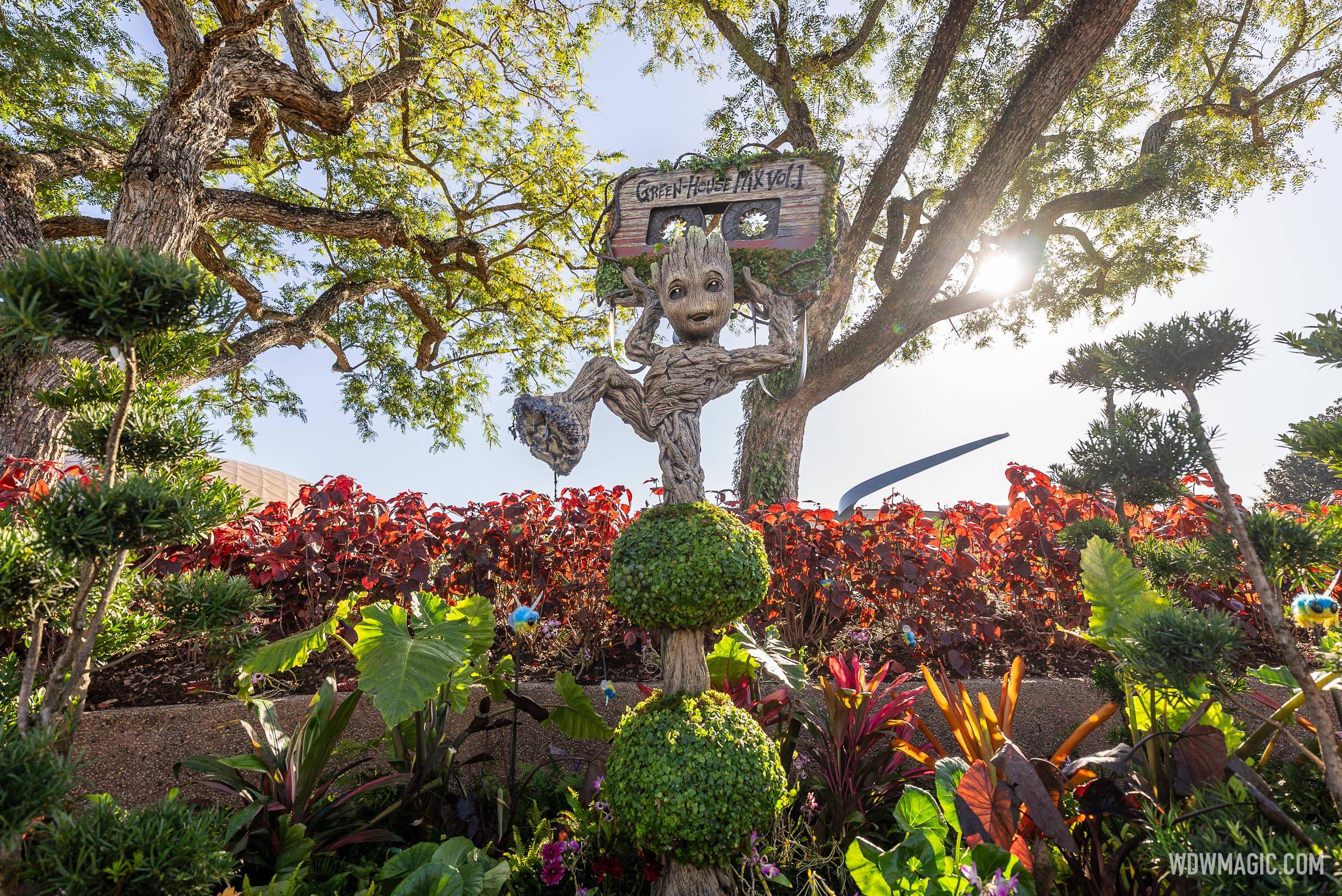 2024 EPCOT International Flower and Garden Festival topiaries and gardens