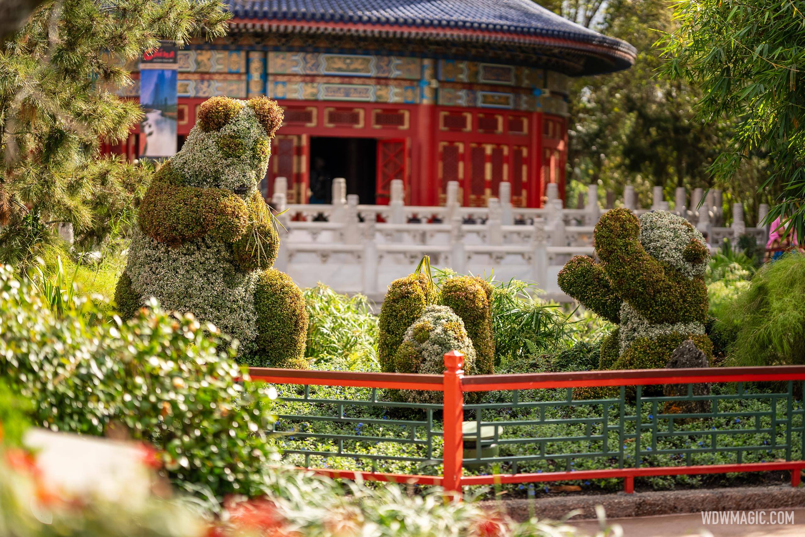 2025 EPCOT International Flower and Garden Festival Topiaries and Gardens