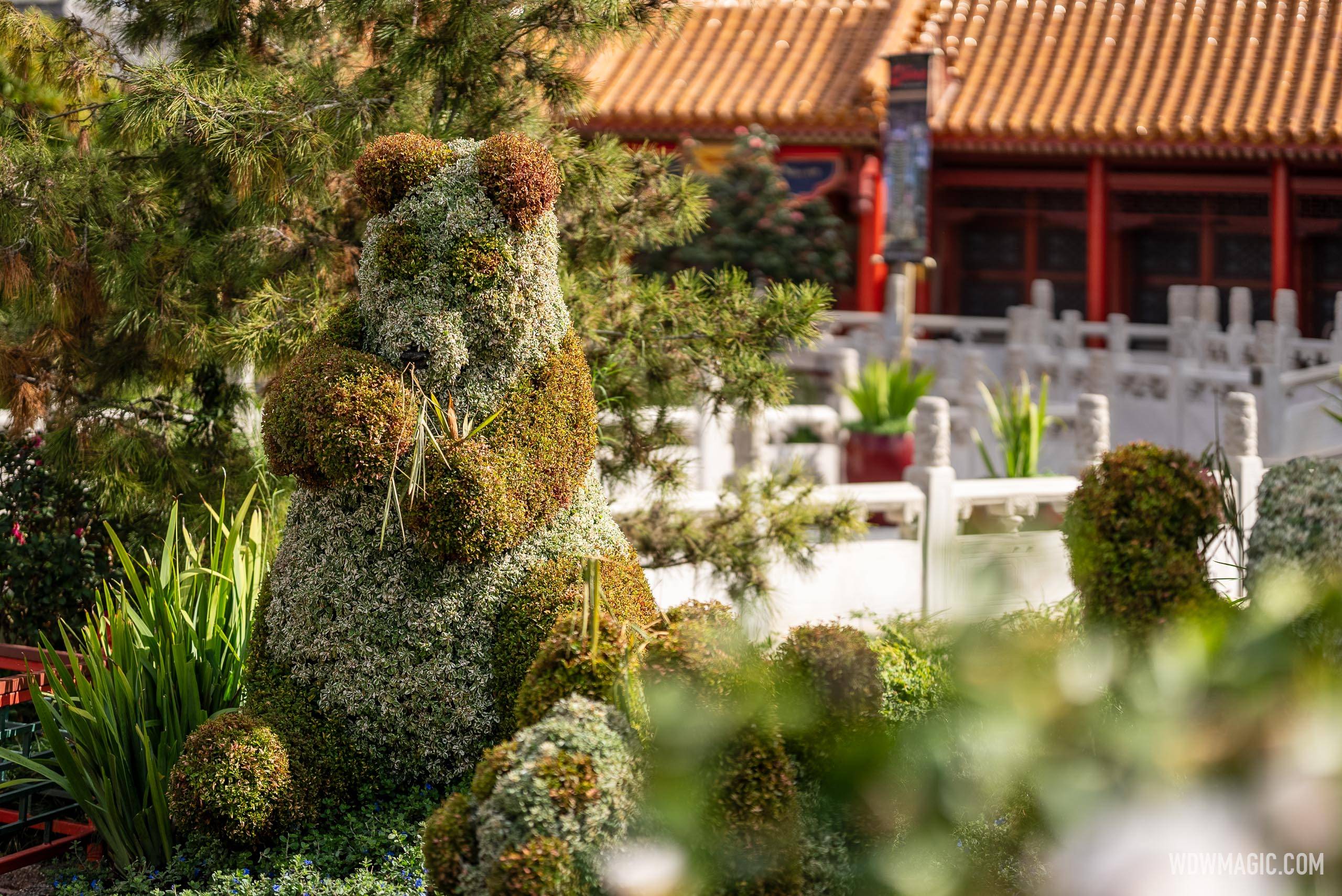 2025 EPCOT International Flower and Garden Festival Topiaries and Gardens