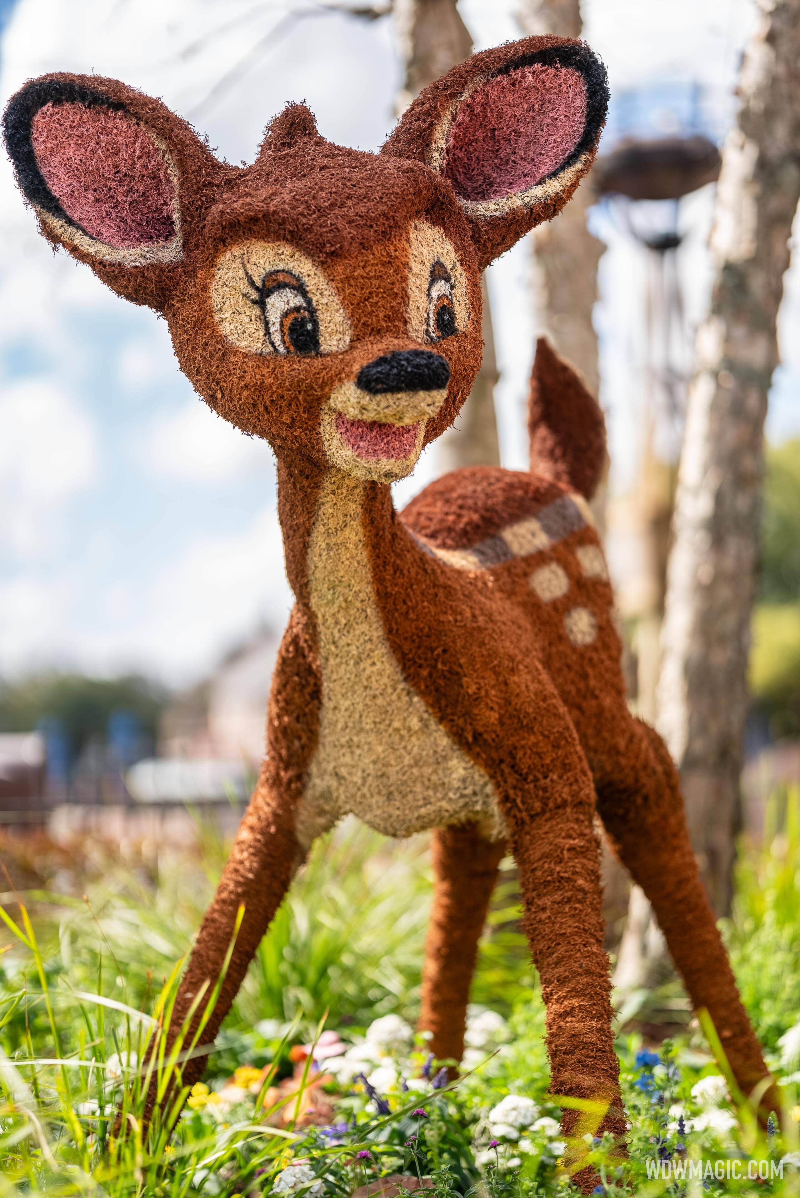 Bambi and Friends, World Showcase – Near Canada and Refreshment Port