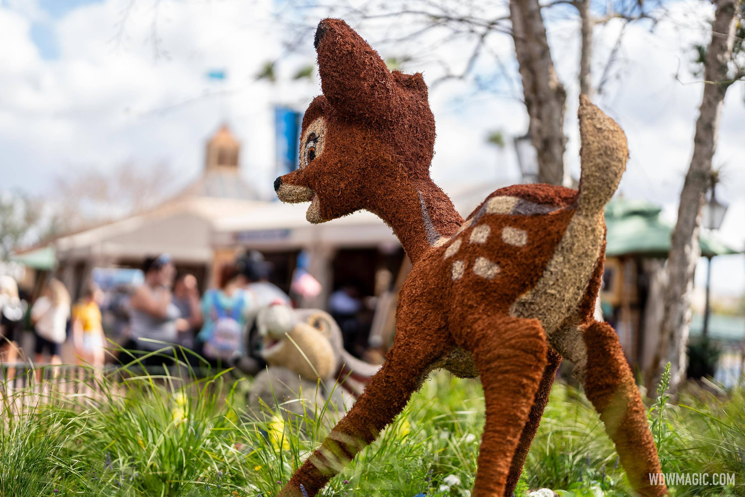 Bambi and Friends, World Showcase – Near Canada and Refreshment Port