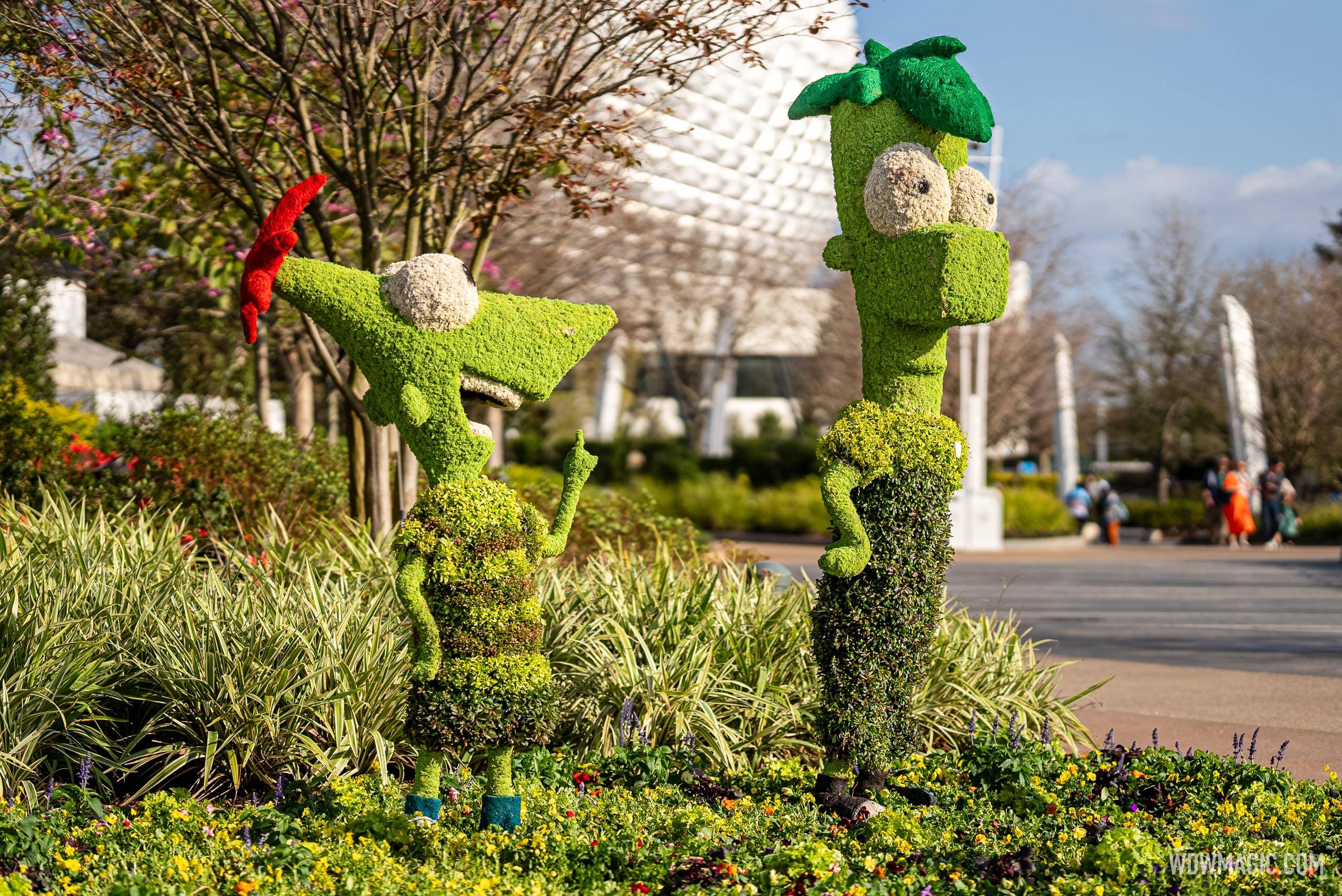 2025 EPCOT International Flower and Garden Festival Topiaries and Gardens