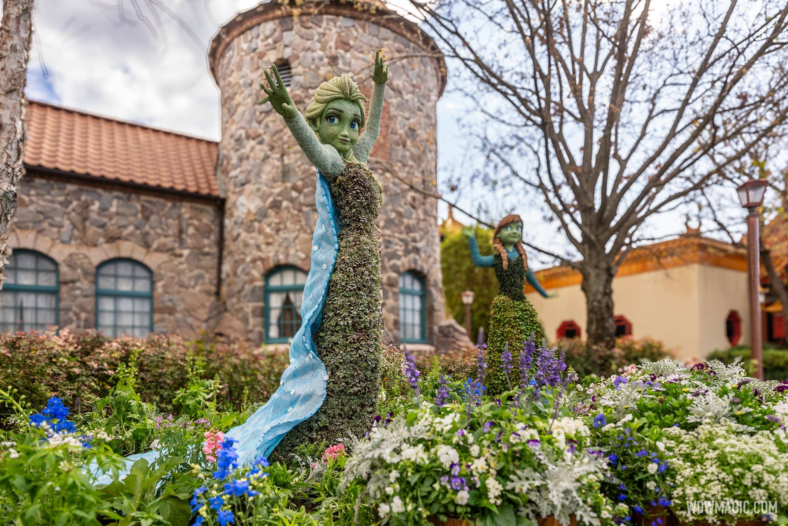 2025 EPCOT International Flower and Garden Festival Topiaries and Gardens