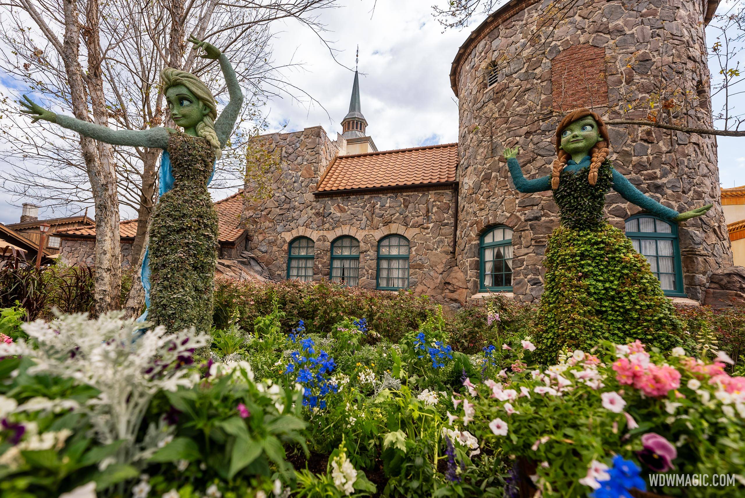 2025 EPCOT International Flower and Garden Festival Topiaries and Gardens