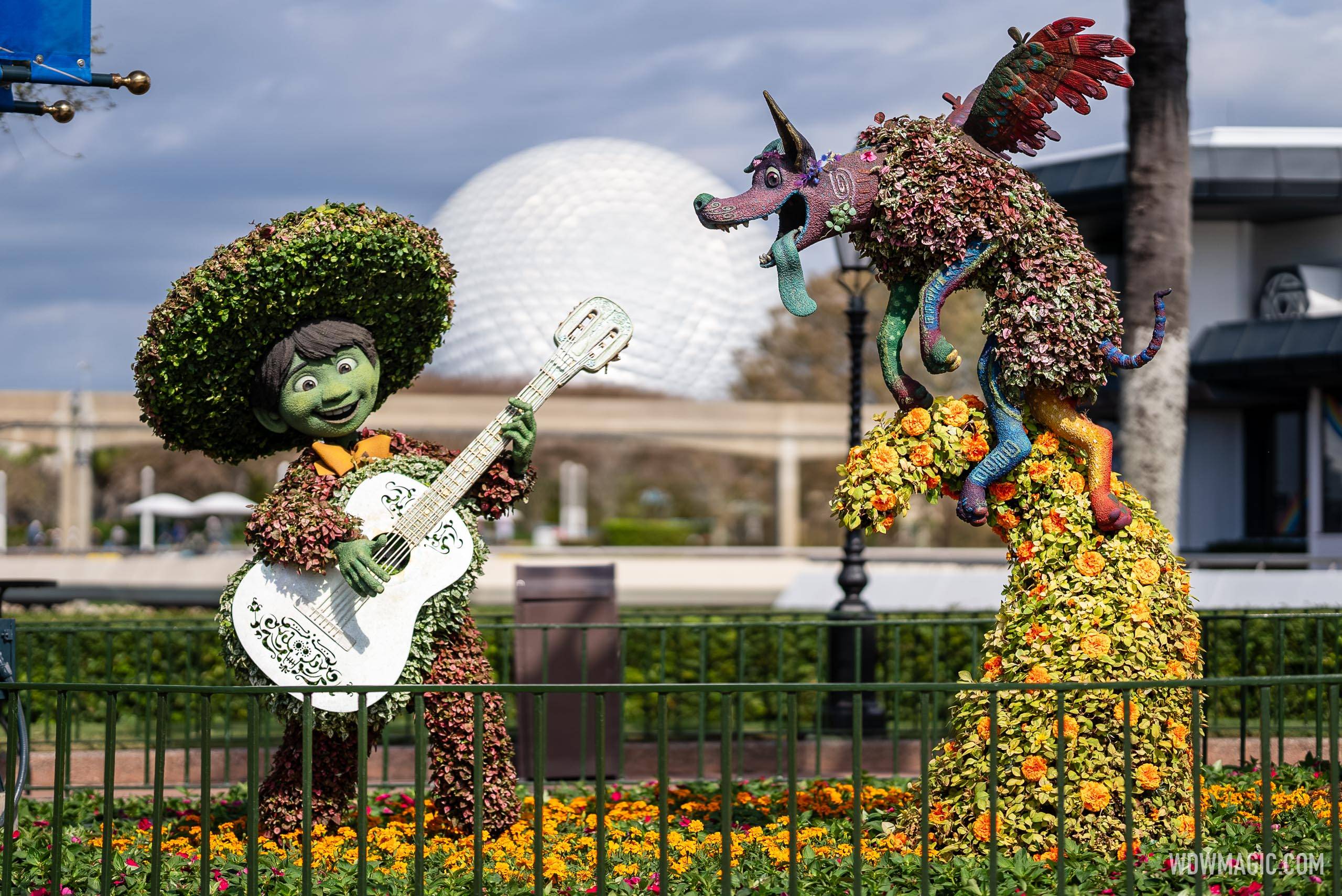 2025 EPCOT International Flower and Garden Festival Topiaries and Gardens