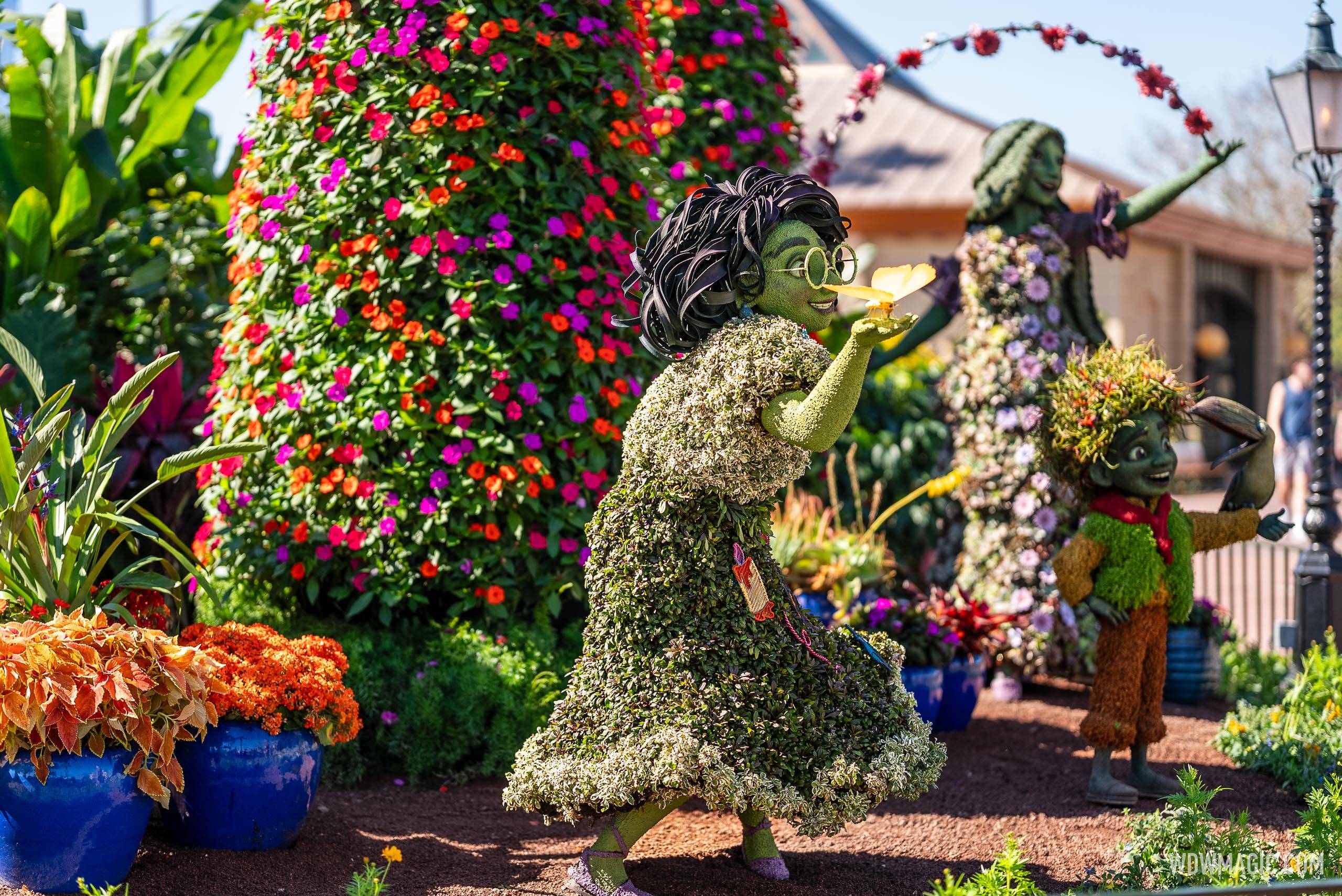 2025 EPCOT International Flower and Garden Festival Topiaries and Gardens -  Photo 63 of 90