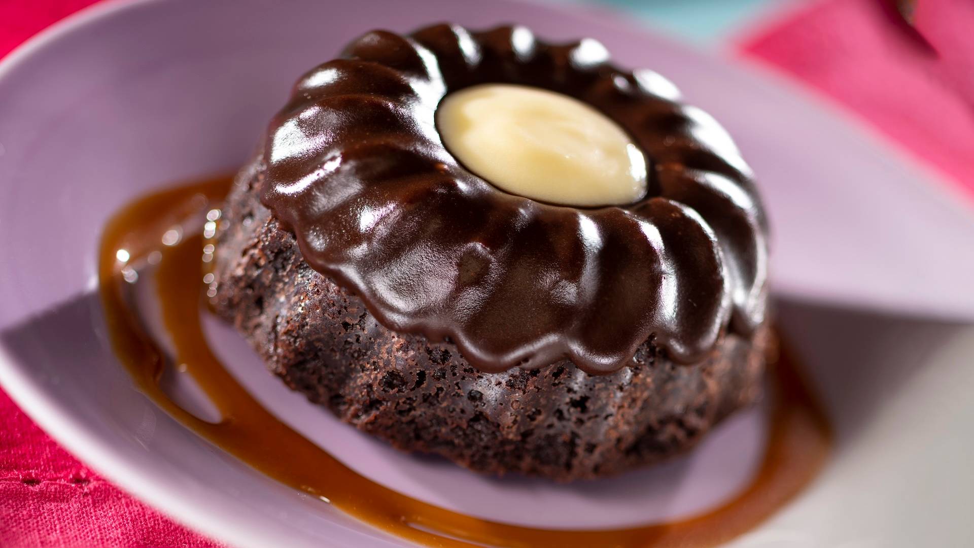 Chocolate-Maple Whiskey Cake