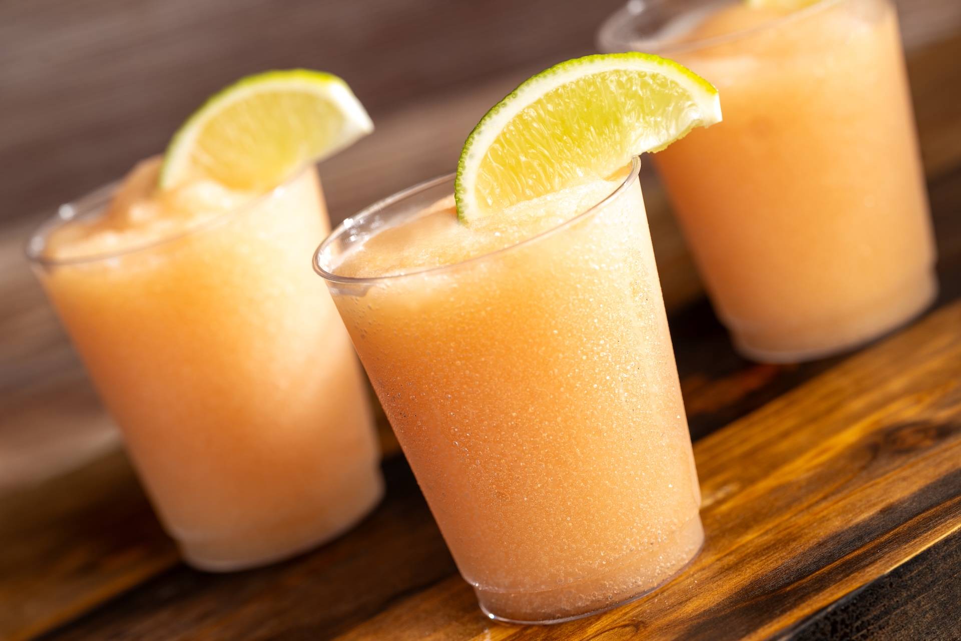 Citrus Slushy: Simply Lemonade, Simply Grapefruit, and simple syrup (Non-alcoholic)