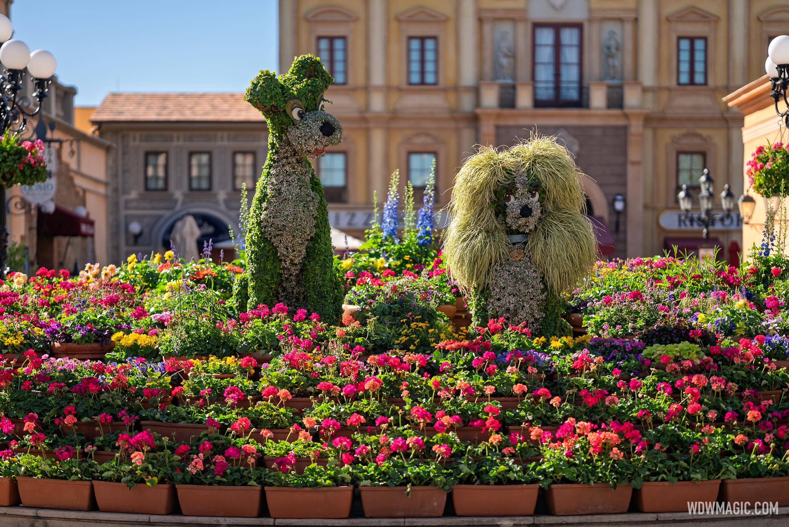 Lady and The Tramp in the Italy Pavilion
