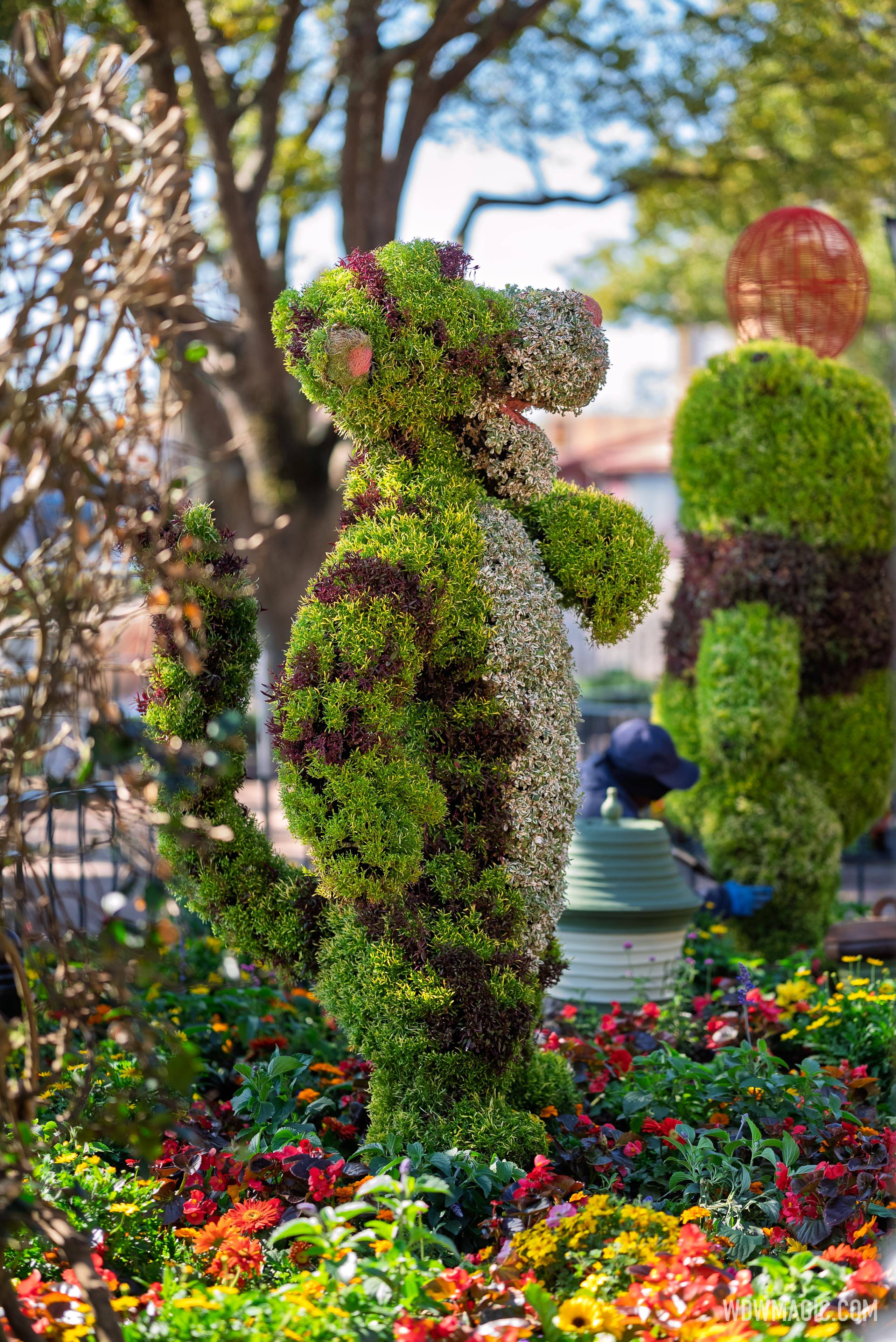 Tigger at the United Kingdom Pavilion