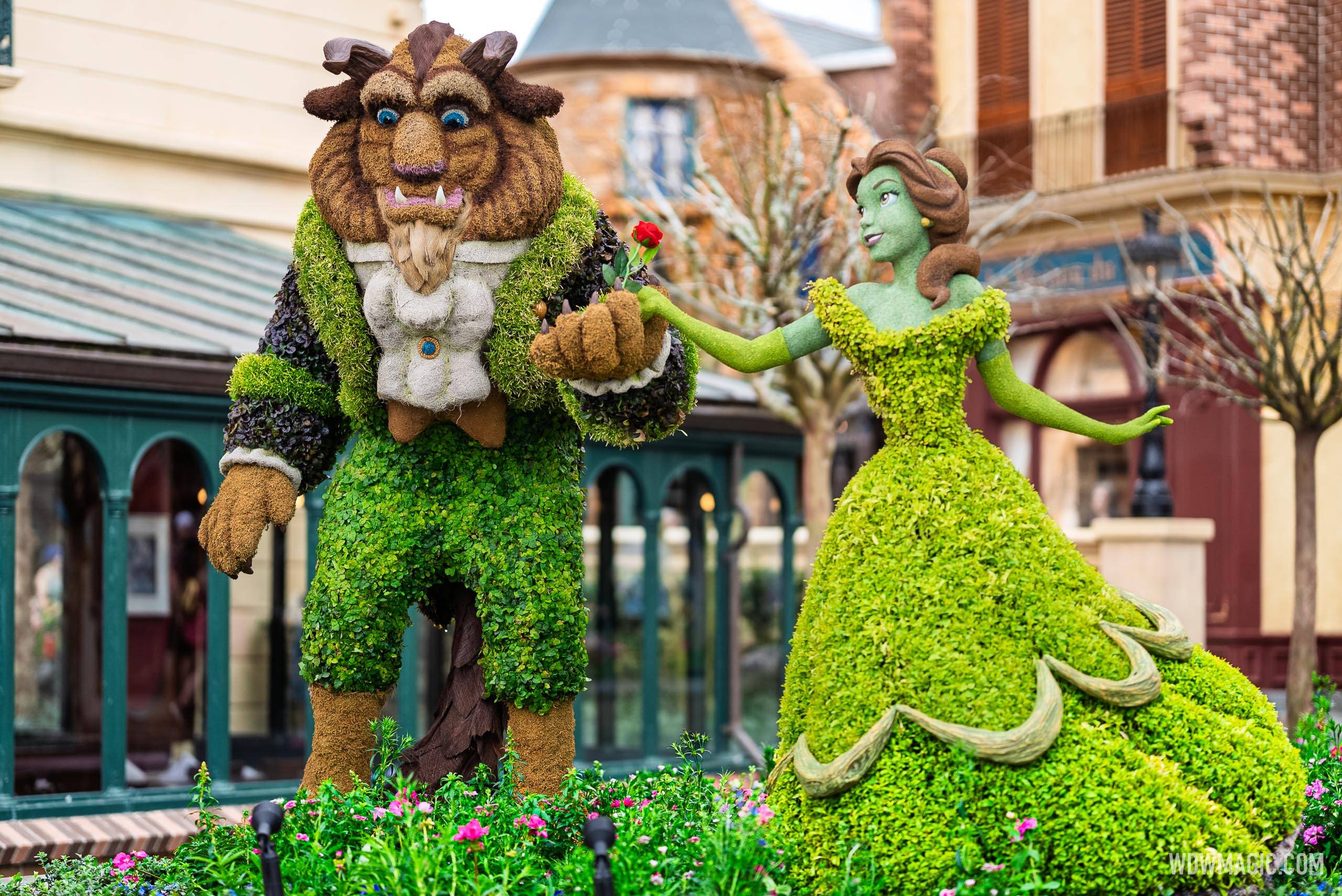 Beauty and the Beast in the France Pavilion