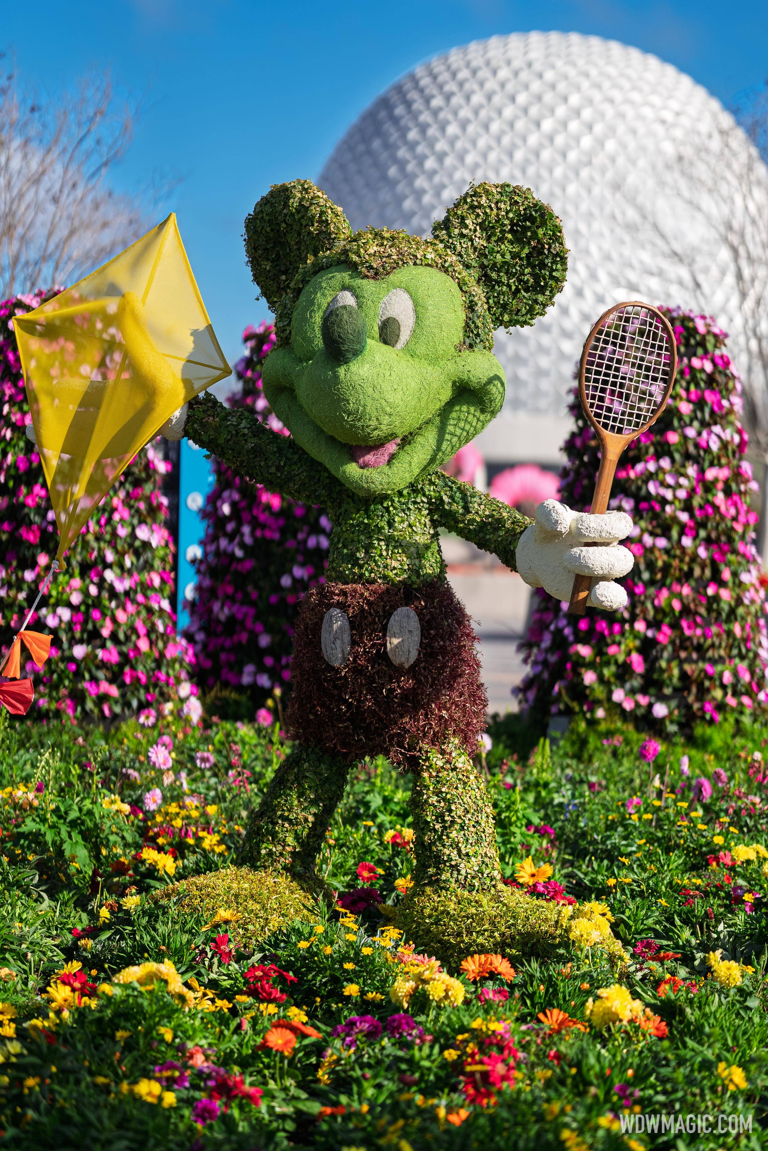 Mickey Mouse in World Celebration