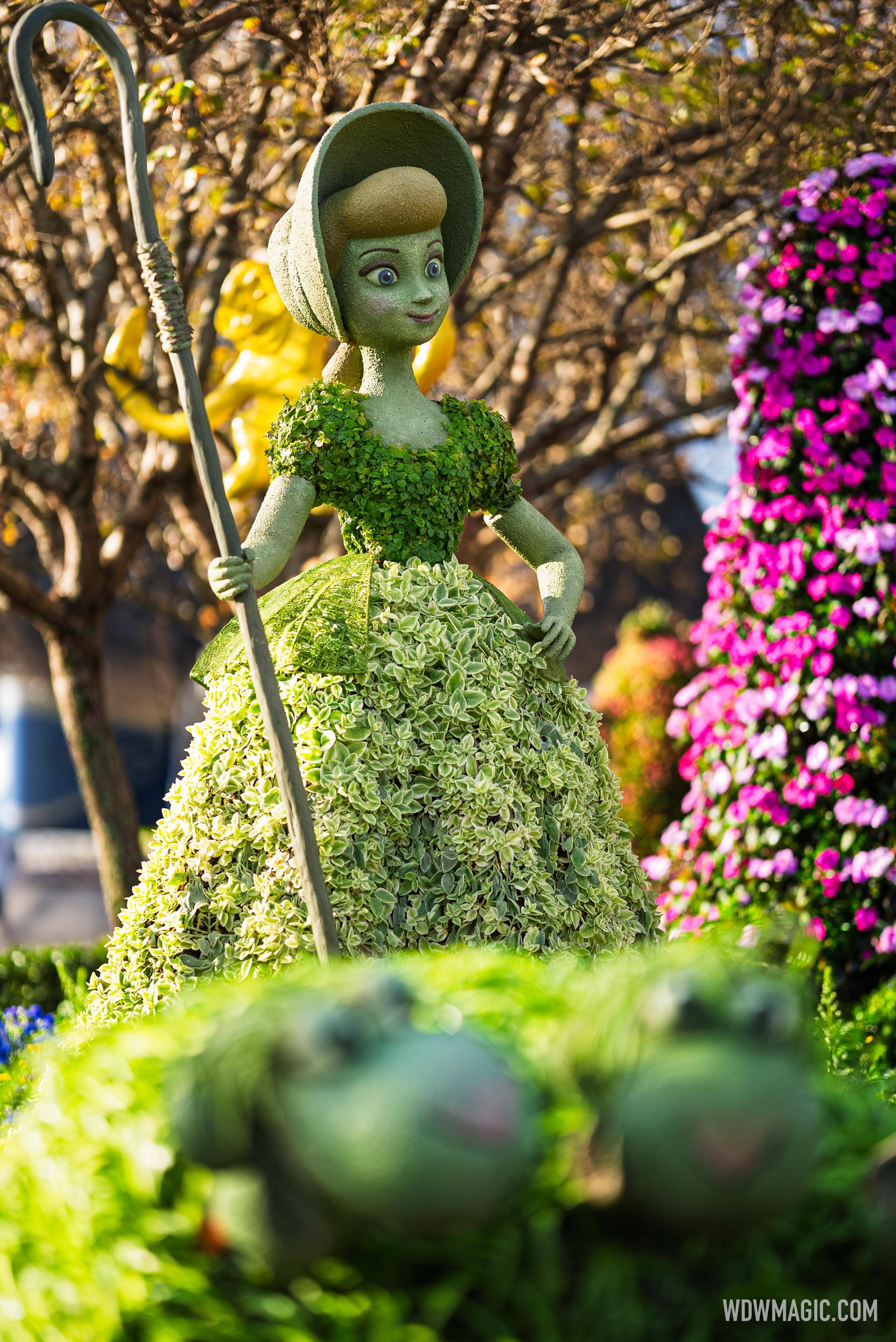 Bo Peep and her sheep near the Main Entrance