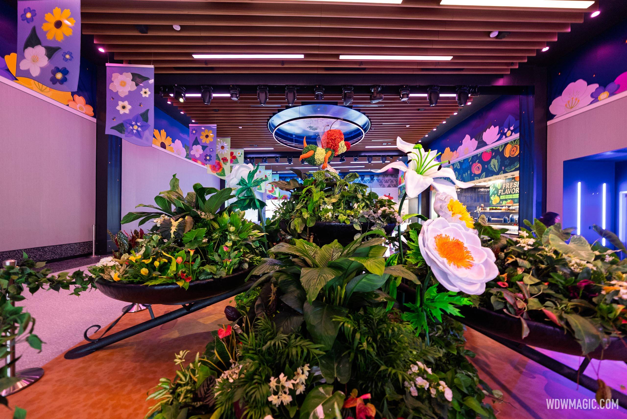 Inside Spike's Garden at CommuniCore Hall During EPCOT Flower and