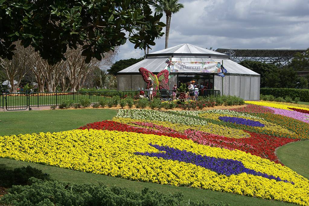Photos of the Epcot International Flower and Garden Festival 2009 opening day