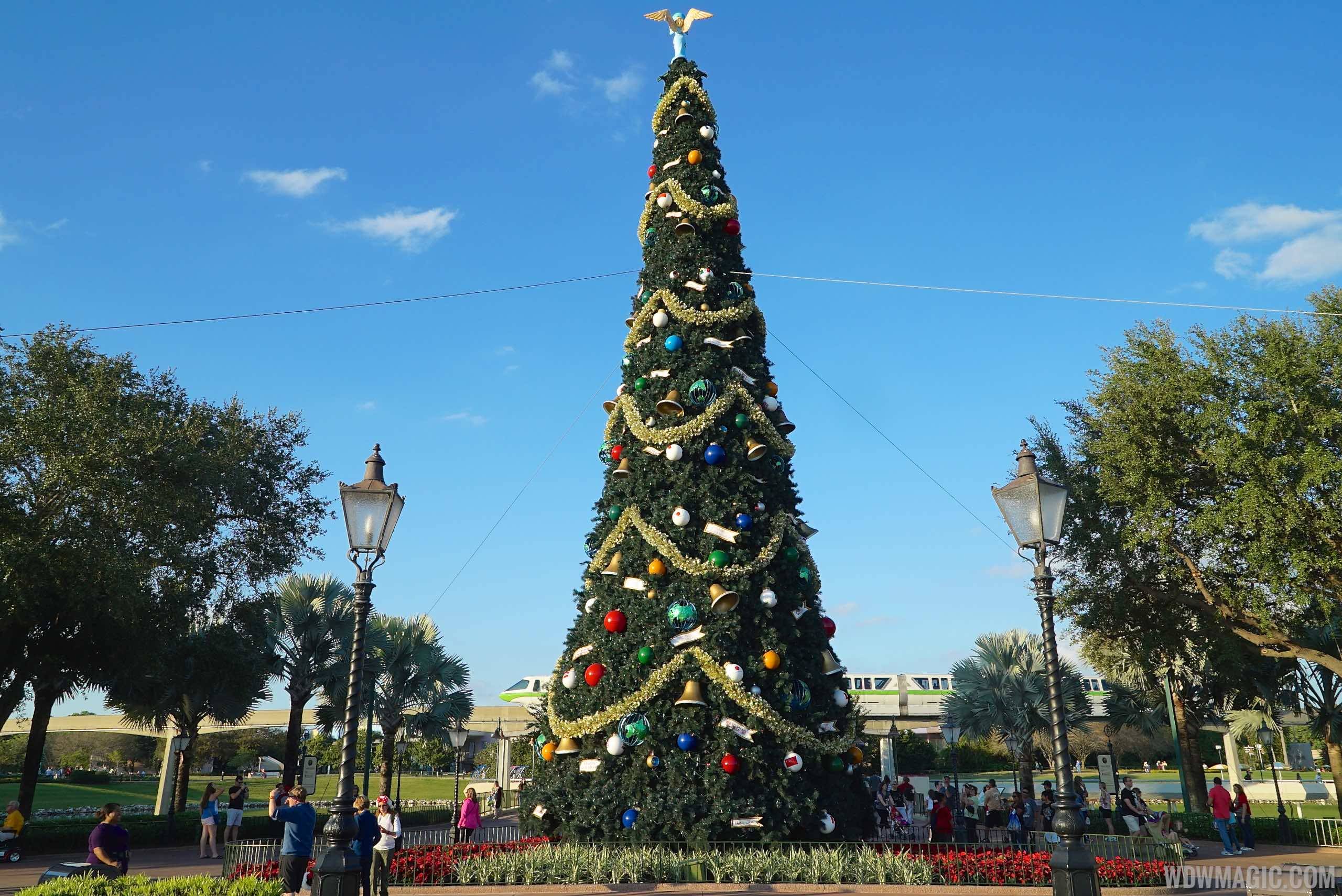 Epcot's Christmas Tree