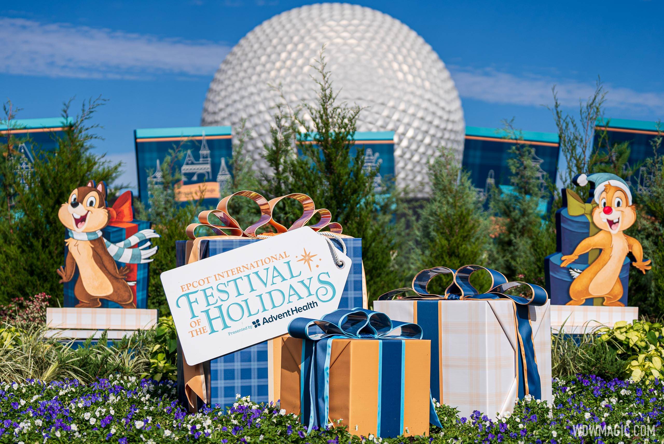 Full menus for the Holiday Kitchens at the 2023 EPCOT International Festival  of the Holidays