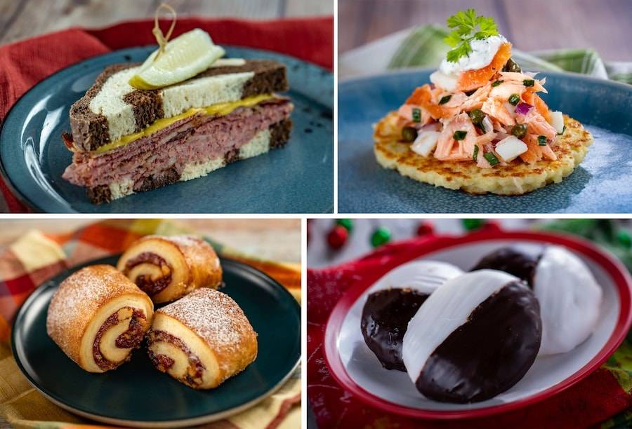 Full menus for the Holiday Kitchens at the 2023 EPCOT International Festival of the Holidays