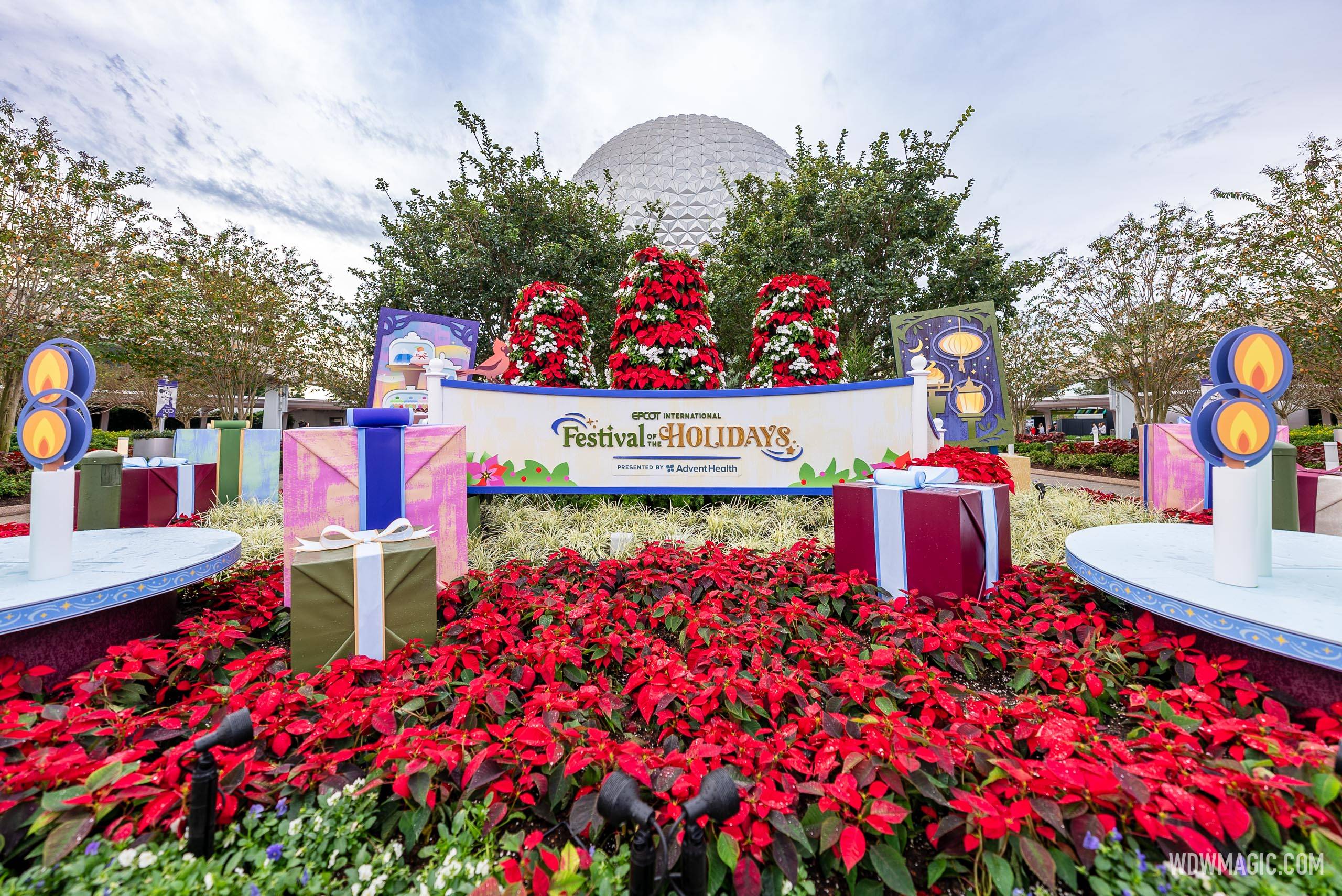 Full Holiday Storyteller line-up and times for the 2023 EPCOT International Festival of the Holidays