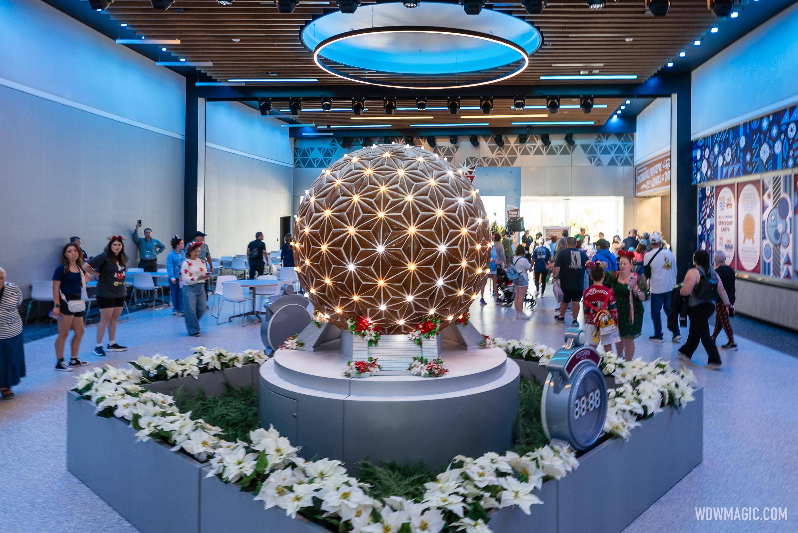 Gingerbread Spaceship Earth