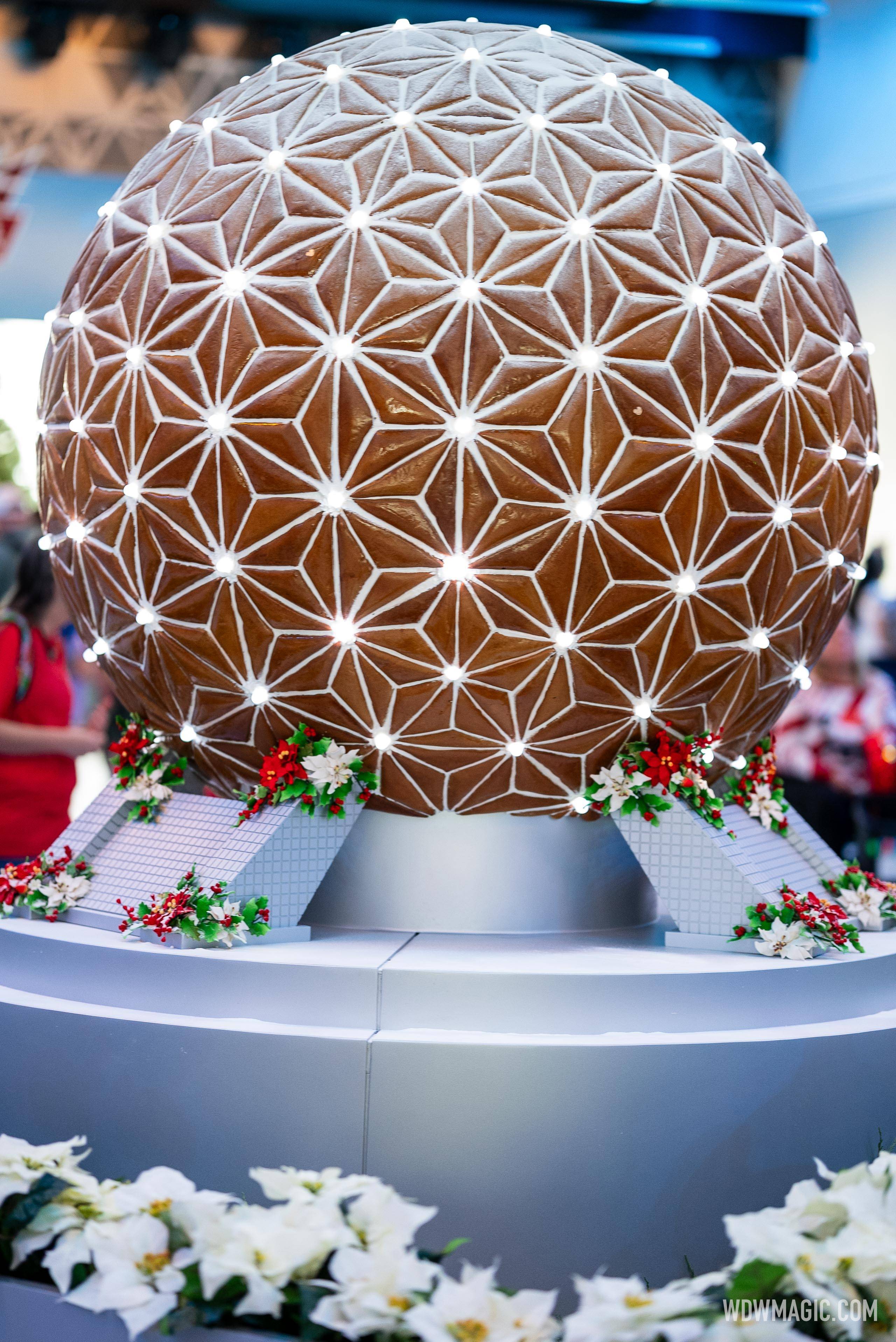 Gingerbread Spaceship Earth