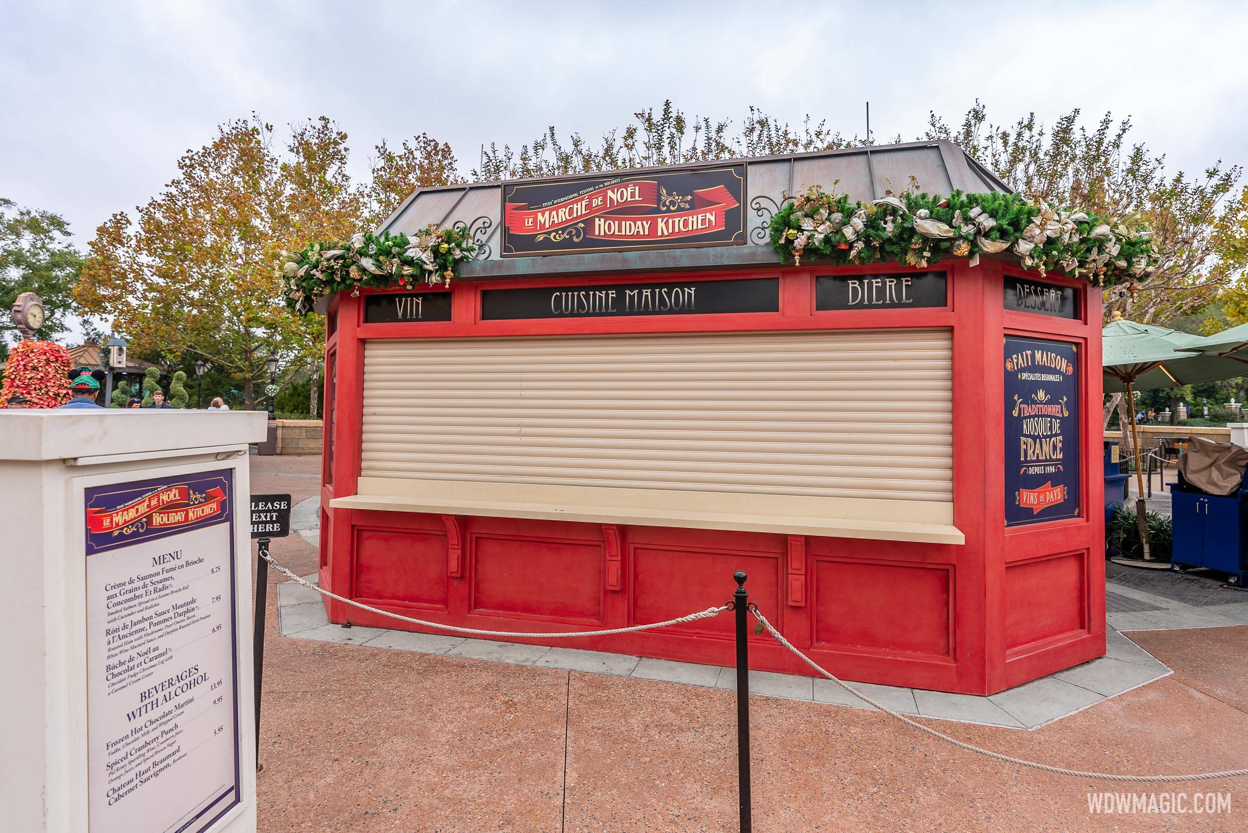 2024 EPCOT International Festival of the Holidays Holiday Kitchens Kiosks and Prices