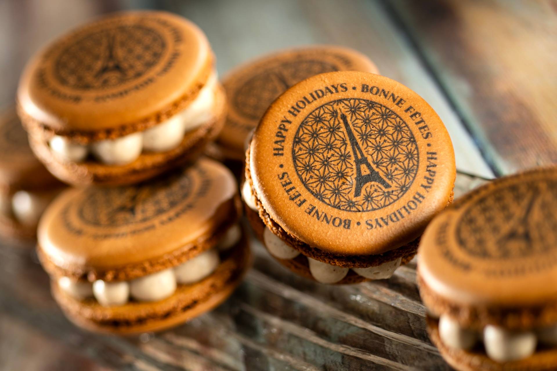 Macaron de Noël aux Épices