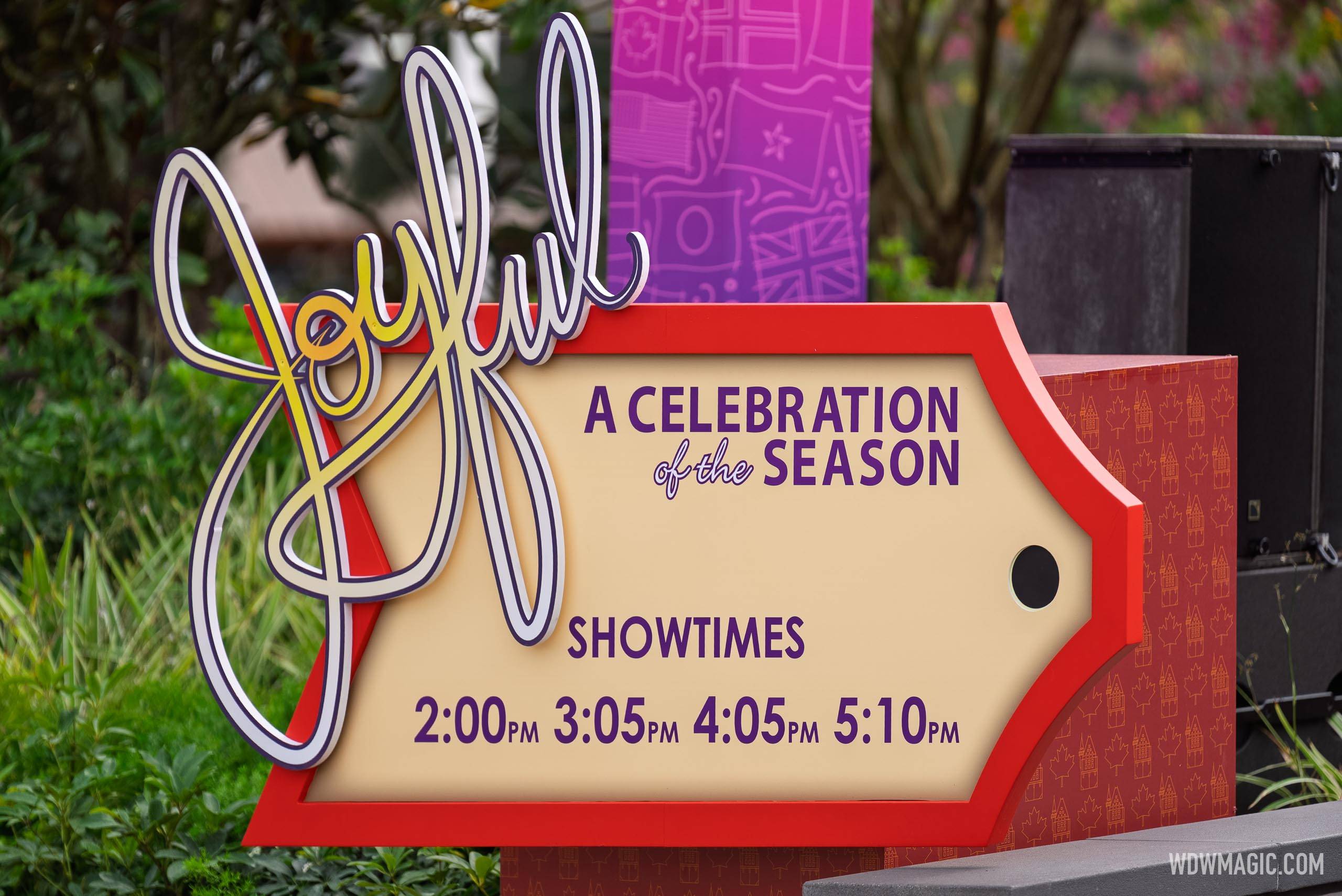 2025 EPCOT International Festival of the Holidays - JOYFUL