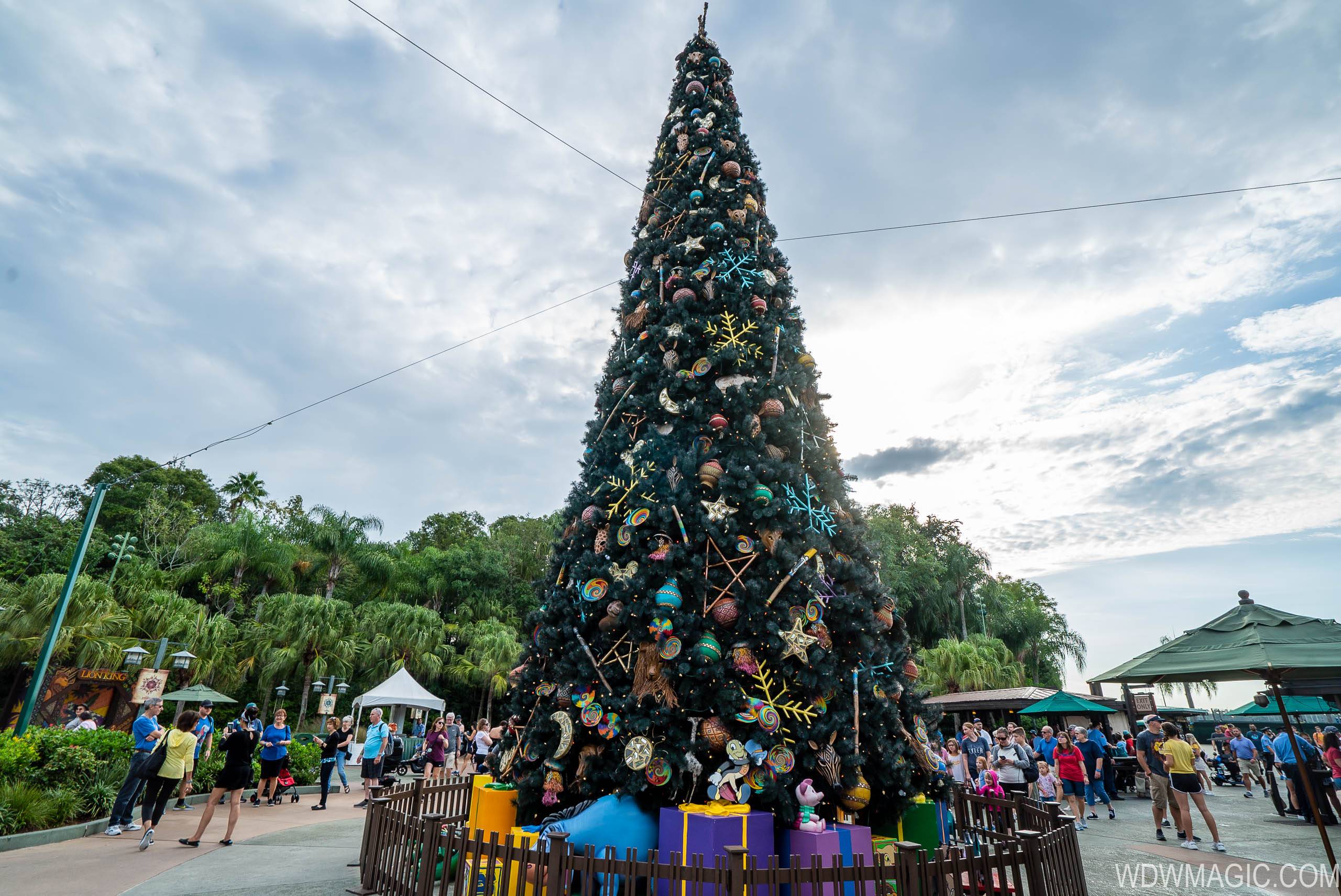 Disney's Animal Kingdom Christmas Holiday decor 2019
