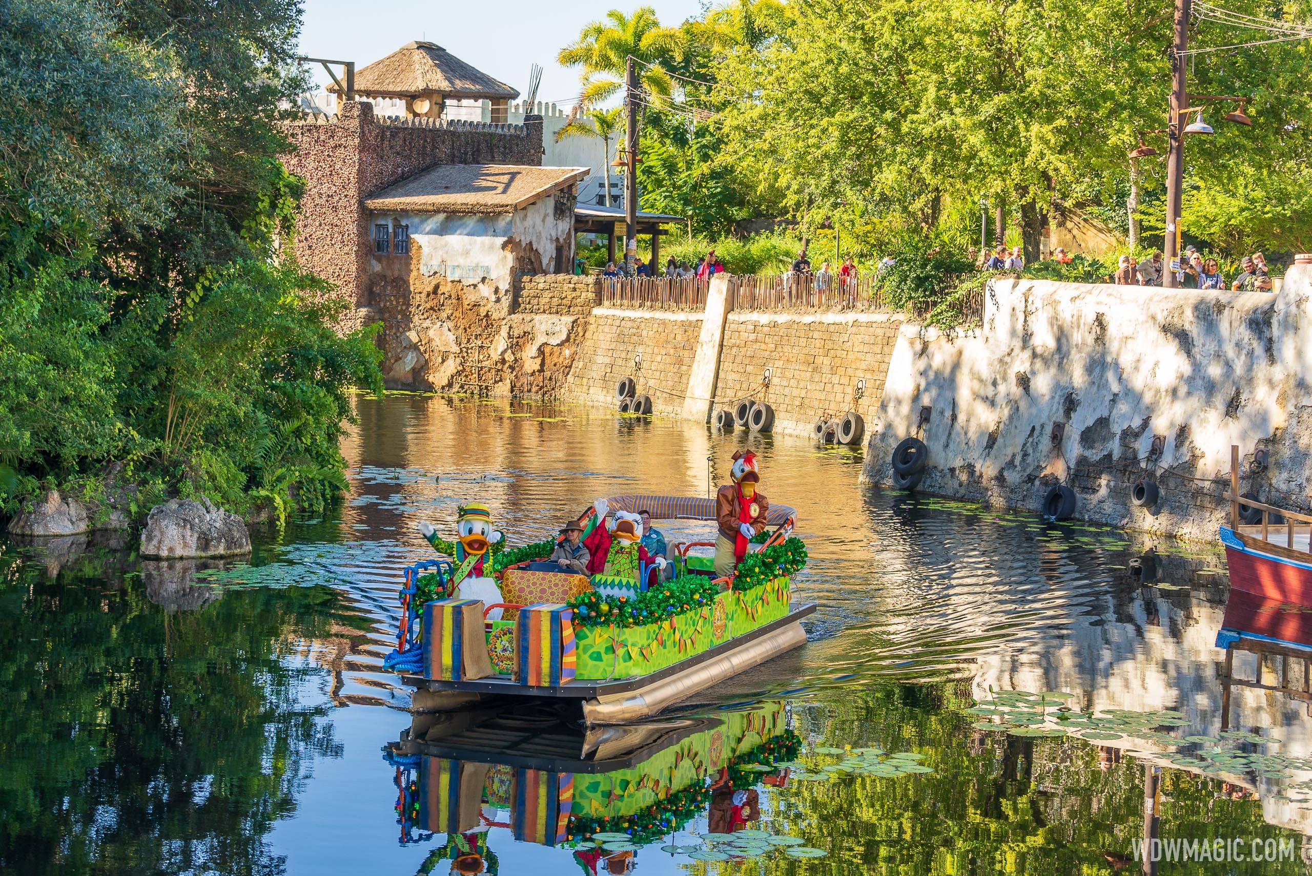Disney's Animal Kingdom Festive Flotillas 2021
