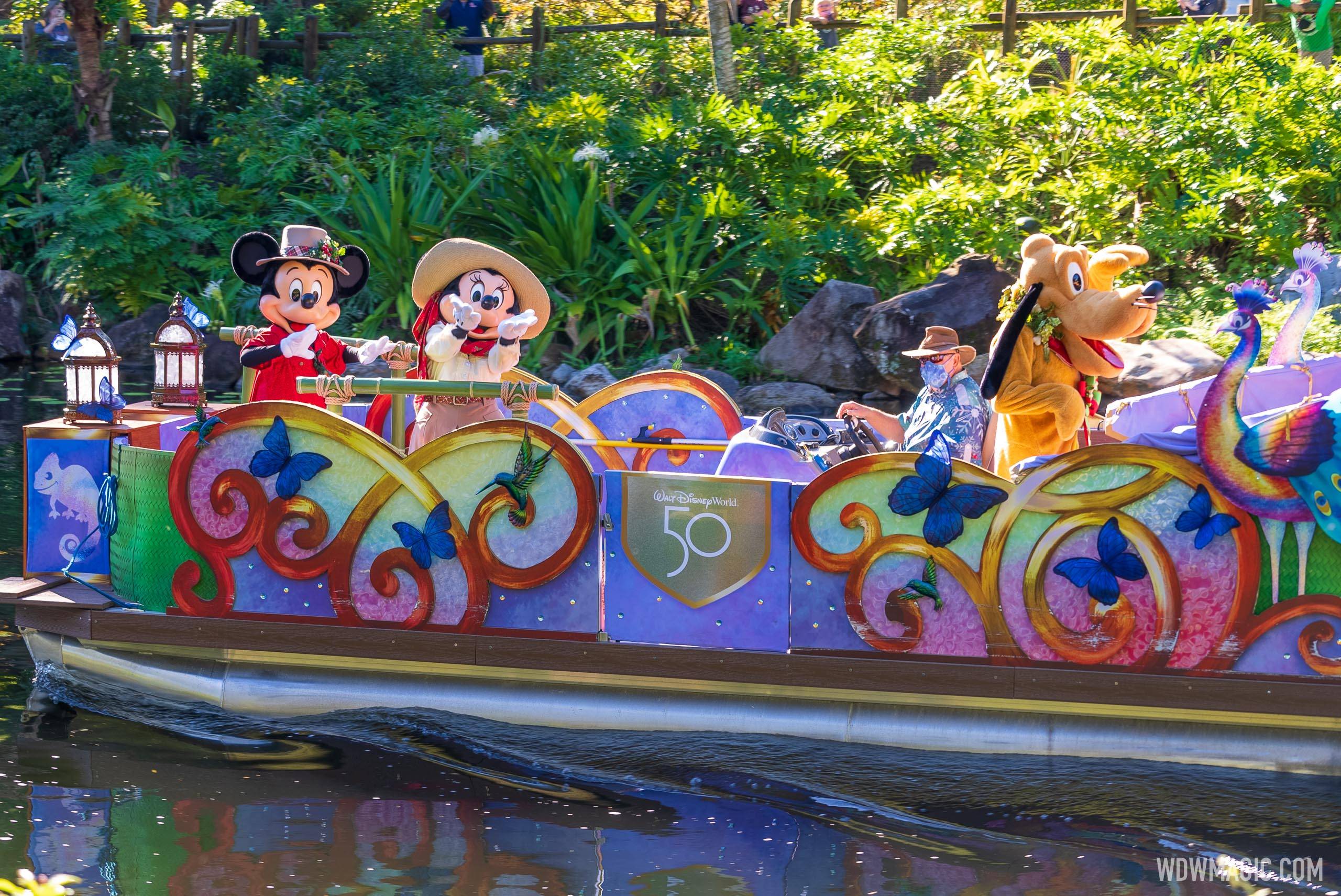 Disney's Animal Kingdom Festive Flotillas 2021