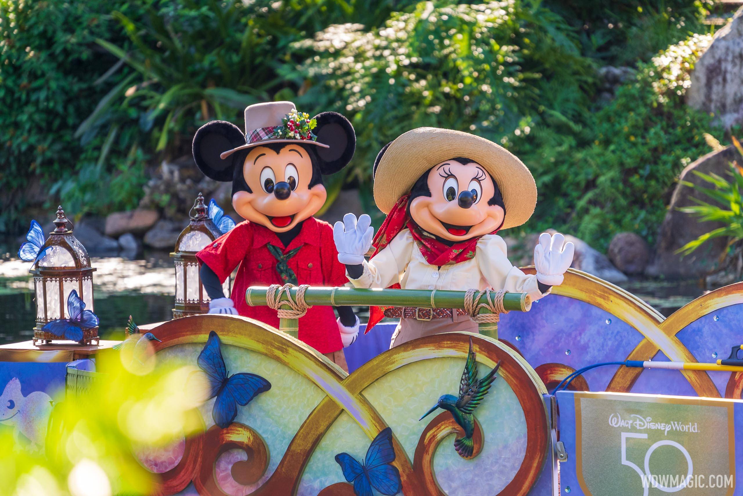 Mickey and Minnie's Festive Flotilla