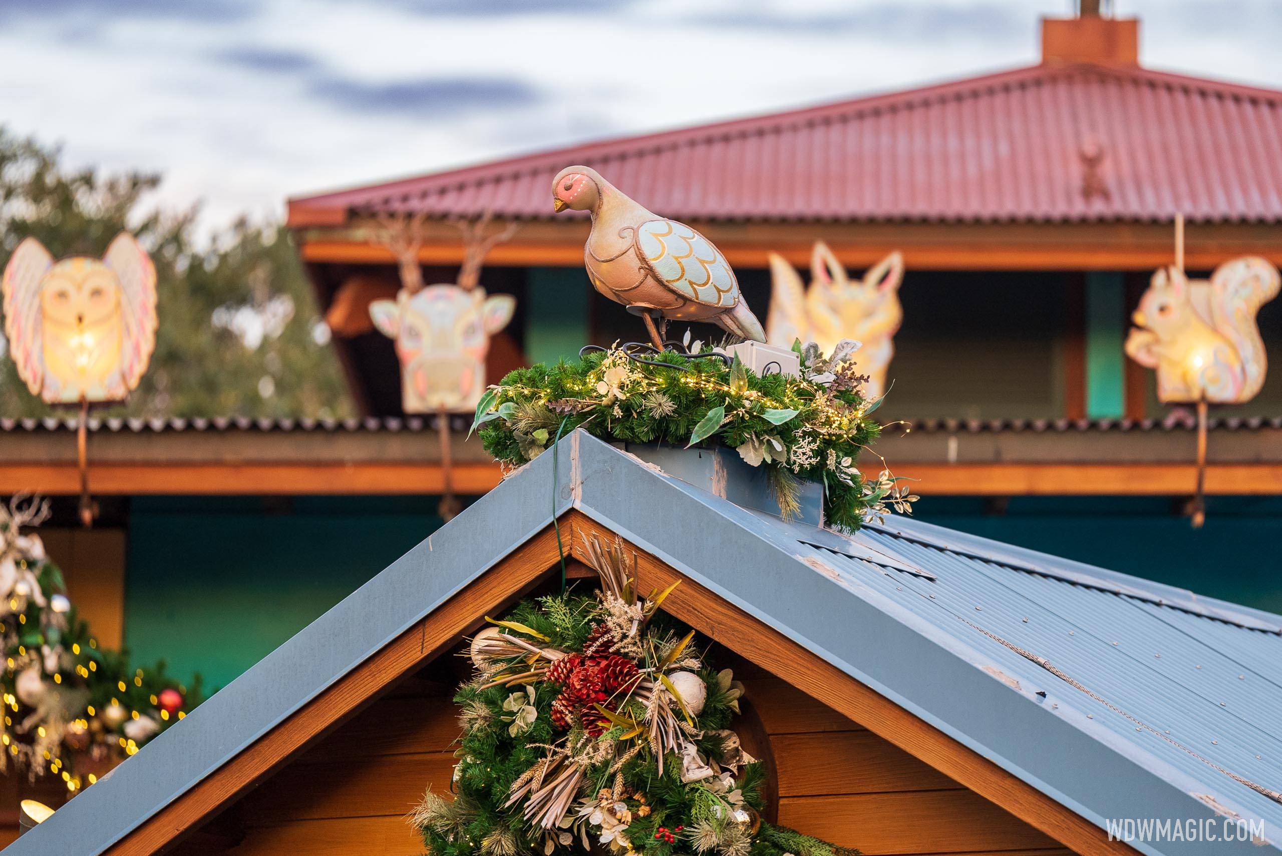 Disney's Animal Kingdom Christmas Holiday decor 2022