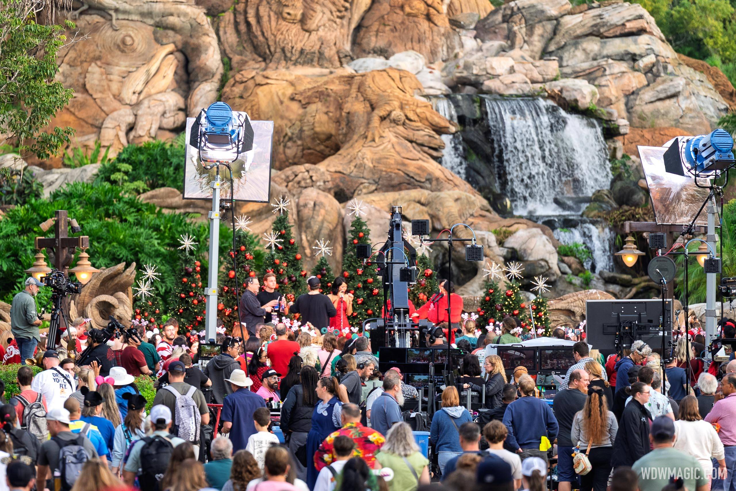Mariah the Scientist Records Performance at Disney's Animal Kingdom for ABC Holiday Special