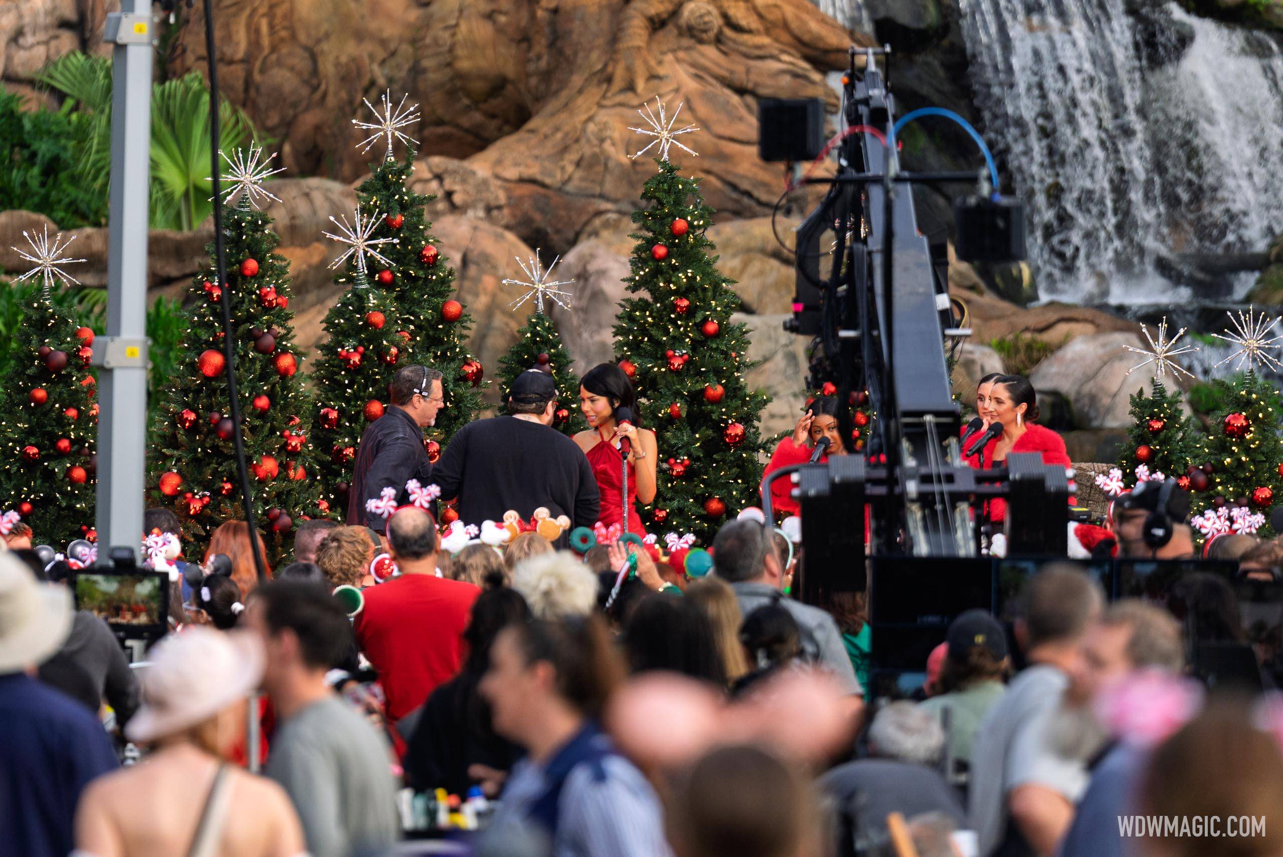 Mariah the Scientist Records Performance at Disney's Animal Kingdom for ABC Holiday Special