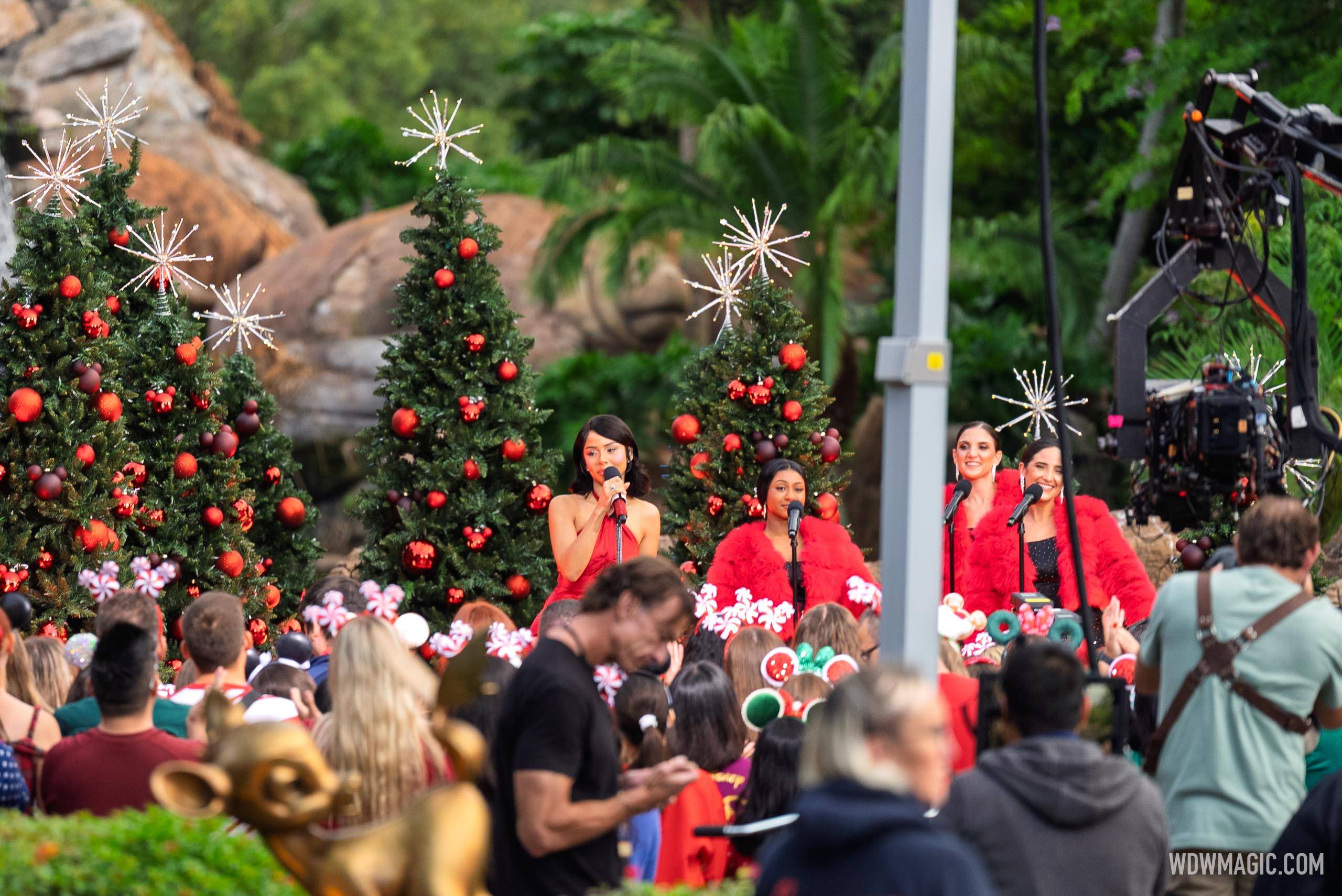 Mariah the Scientist Records Performance at Disney's Animal Kingdom for ABC Holiday Special