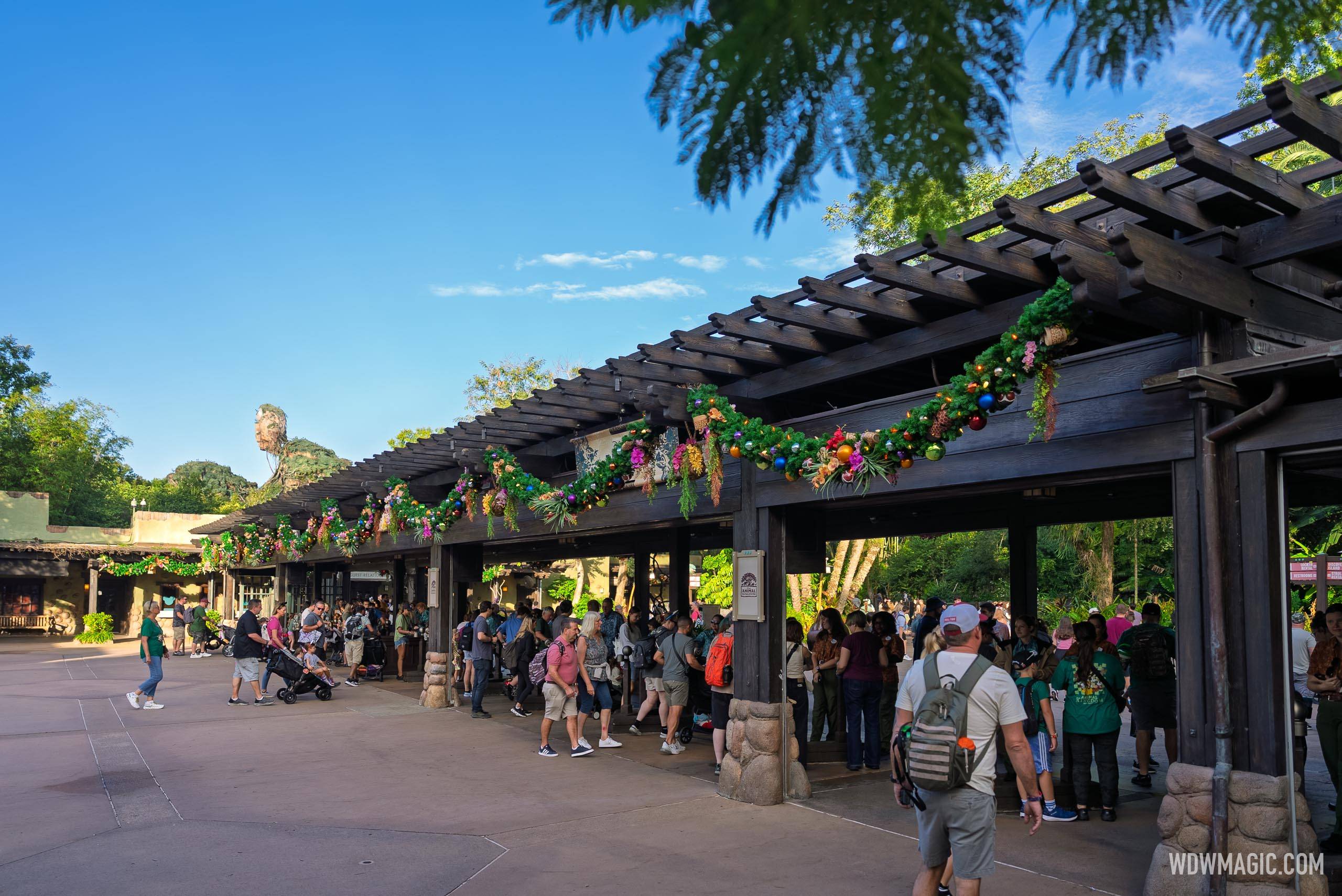 Disney's Animal Kingdom Christmas Holiday Decor 2025