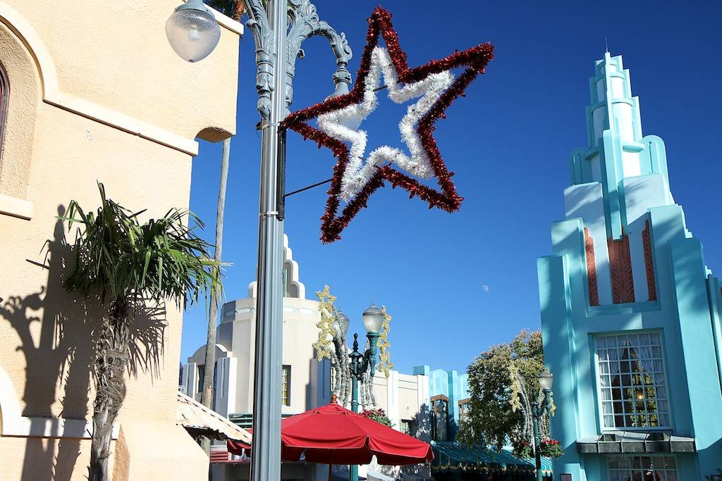 Disney's Hollywood Studios holiday decorations 2011