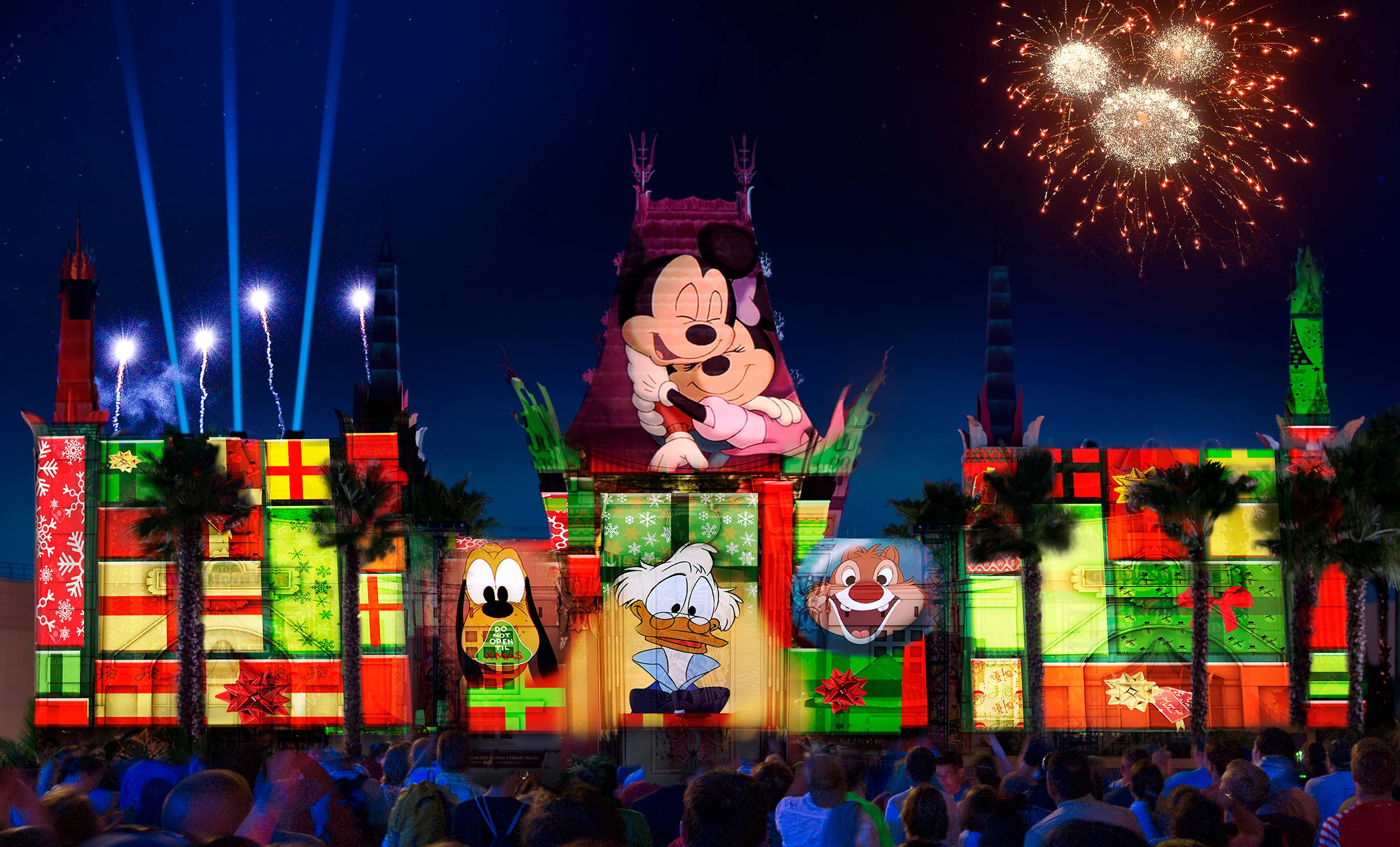 VIDEO - Disney's Hollywood Studios New Year's Eve firework spectacular