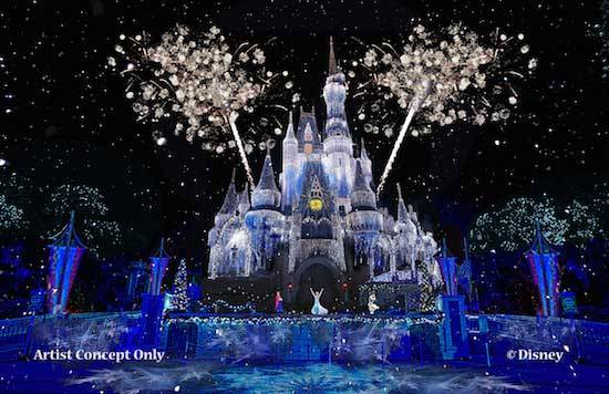 Disney castle lighting hot sale