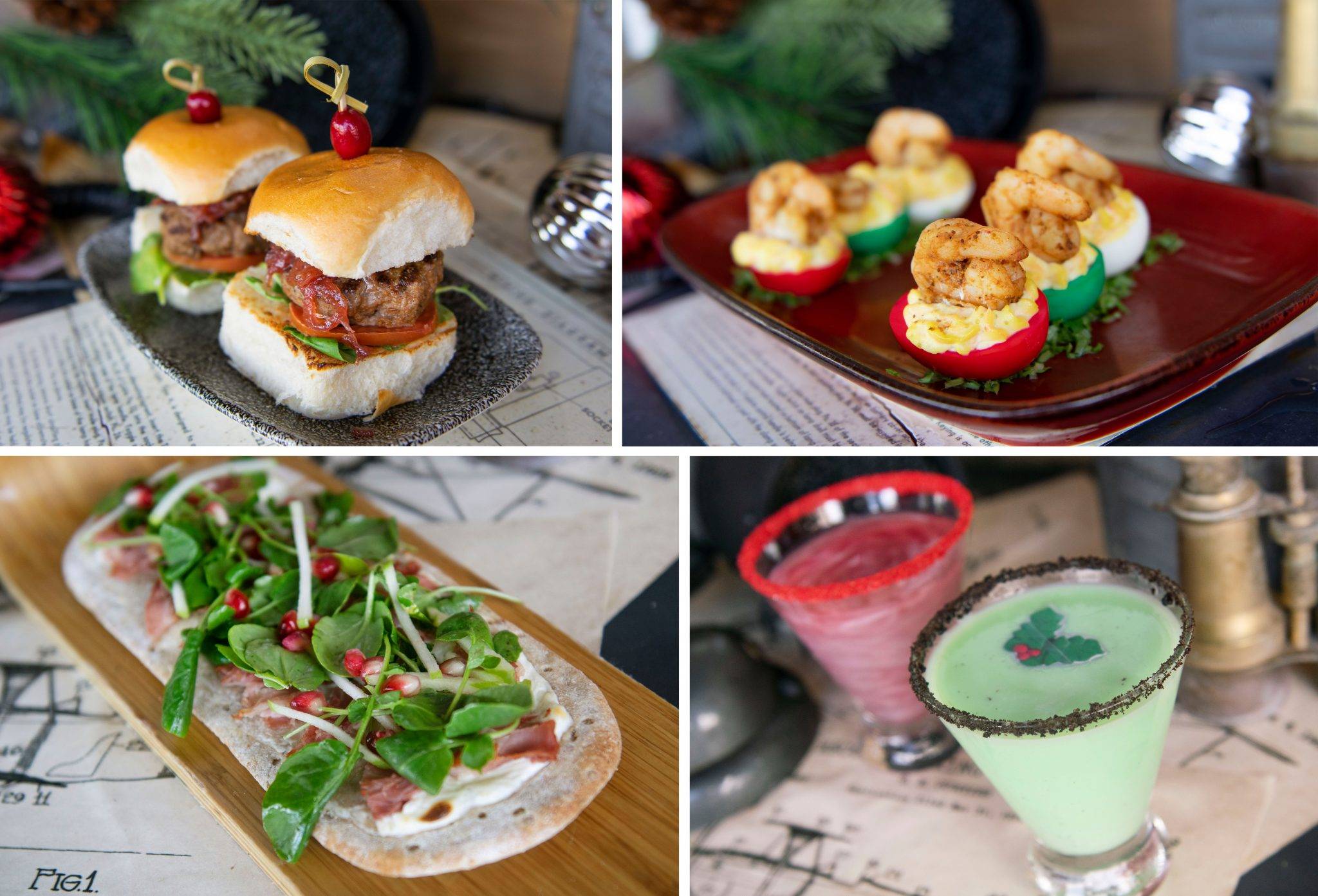 2021 Holiday food and beverage at Disney World parks and Disney Springs