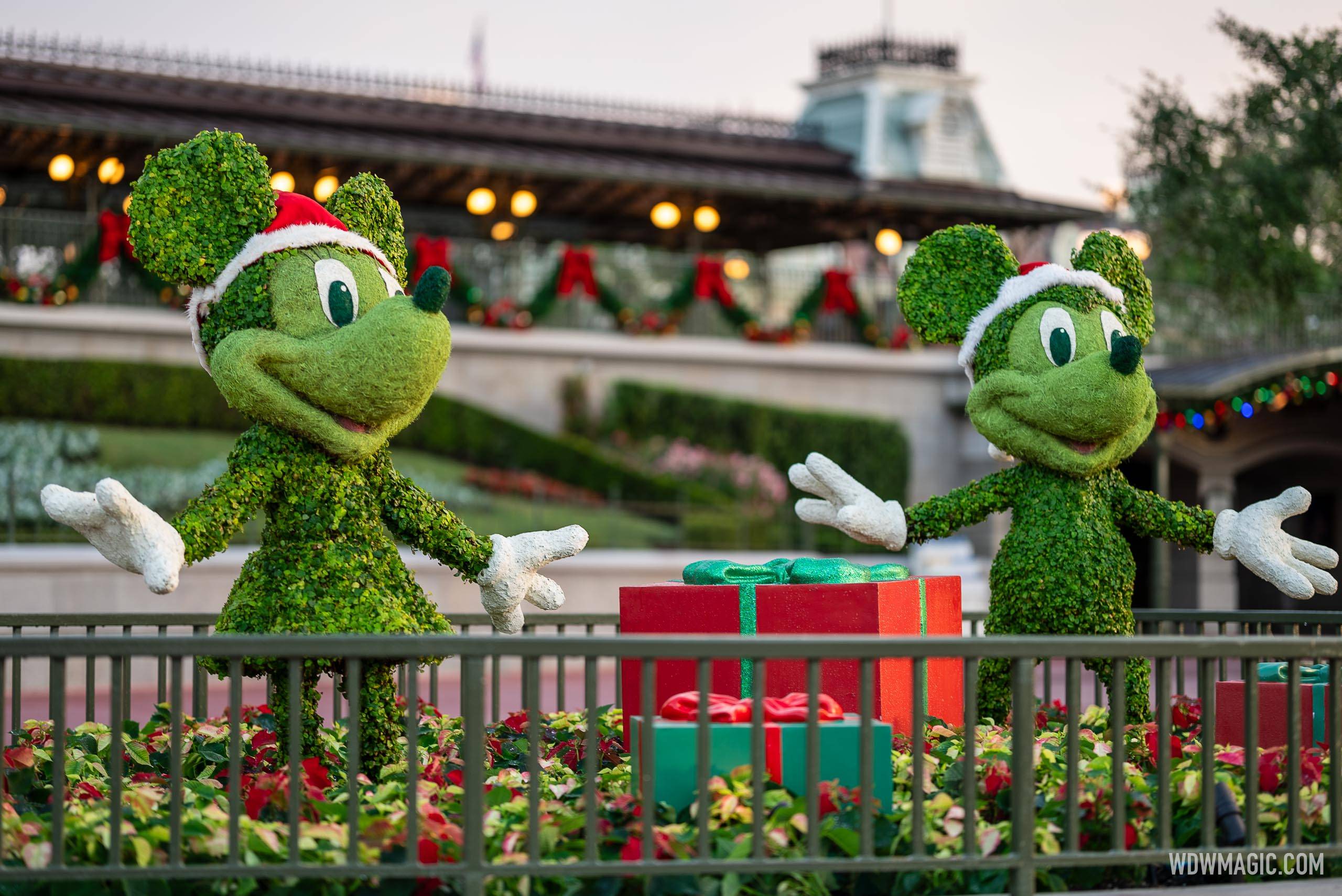 Sneak Peek: 2024 Christmas Decorations at the Magic Kingdom