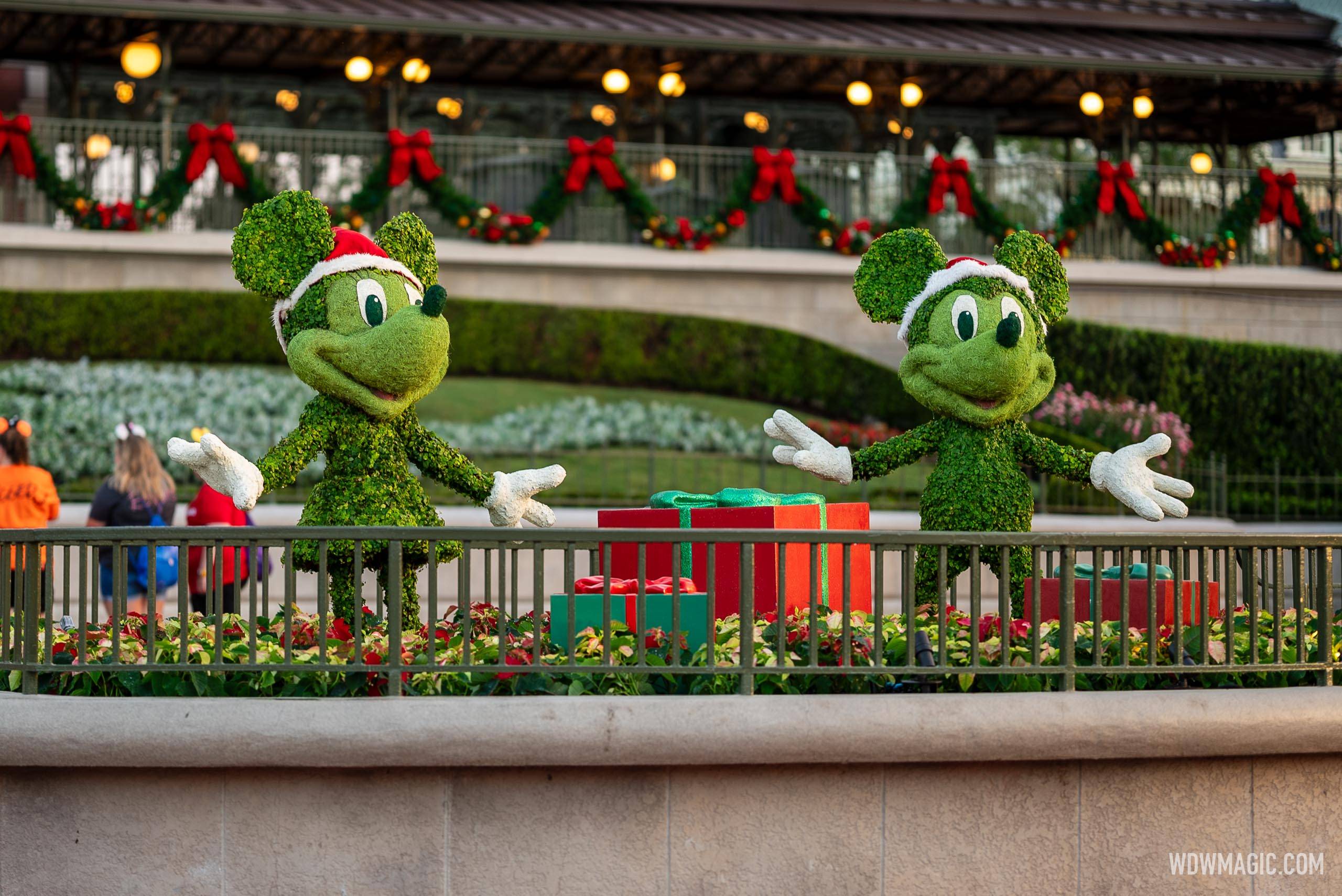 Sneak Peek: 2024 Holiday Decor at Magic Kingdom