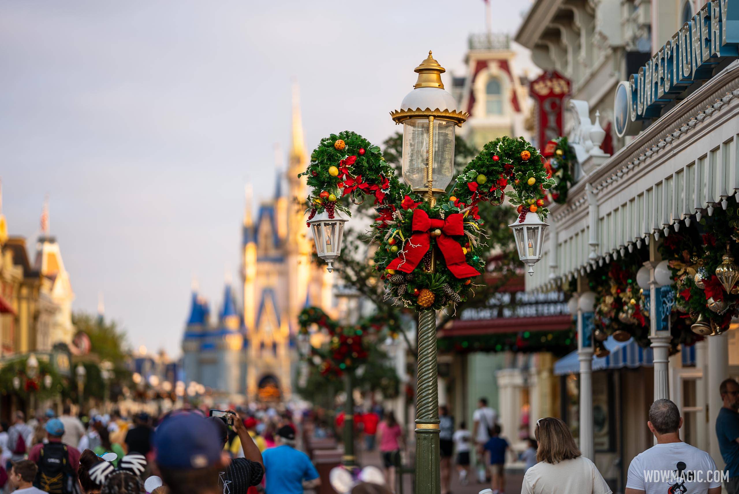 Sneak Peek: 2024 Christmas Decorations at the Magic Kingdom