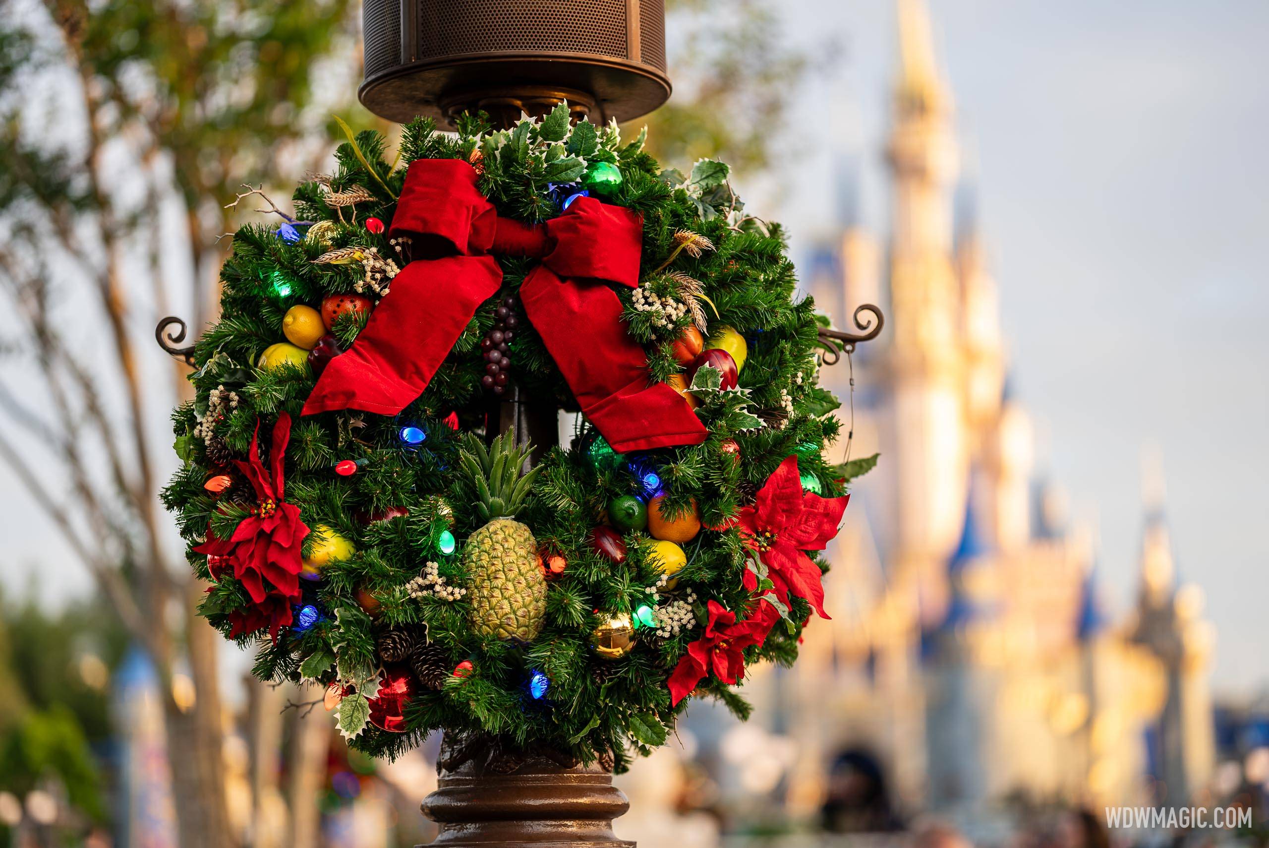 Sneak Peek: 2024 Holiday Decor at Magic Kingdom