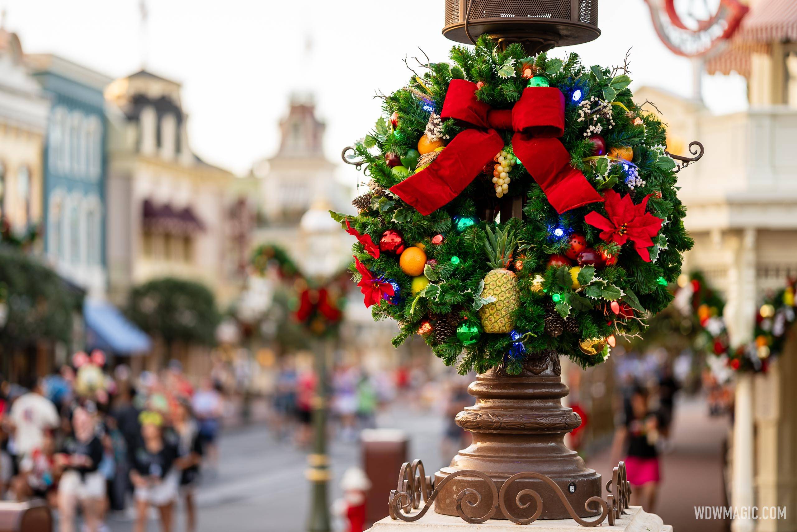 Sneak Peek: 2024 Christmas Decorations at the Magic Kingdom