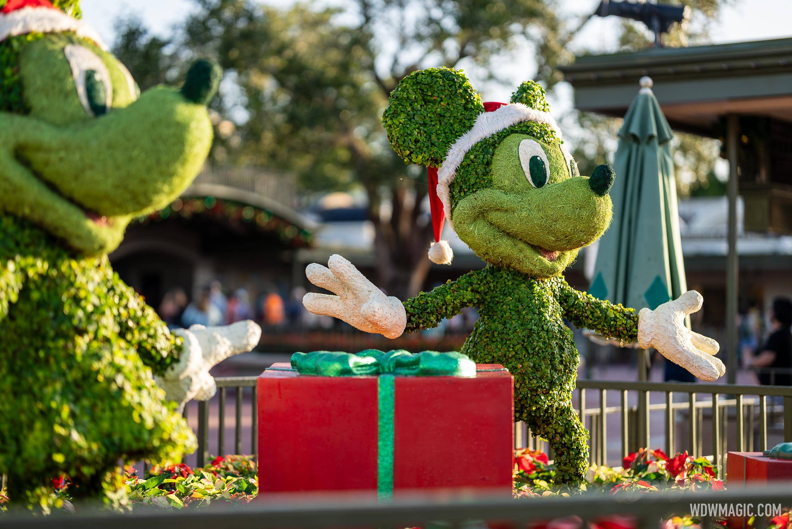 Sneak Peek: 2024 Holiday Decor at Magic Kingdom