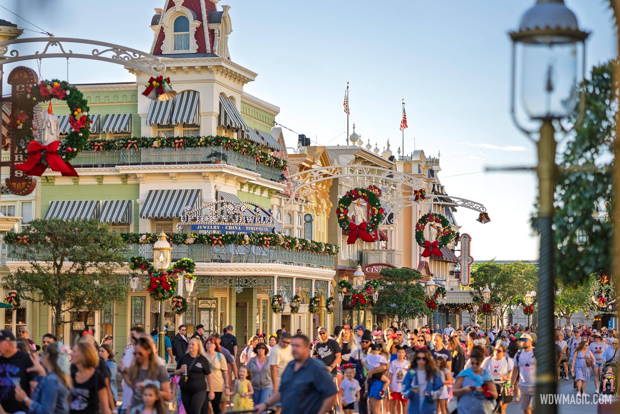 Christmas Tree Arrives at Magic Kingdom 2025