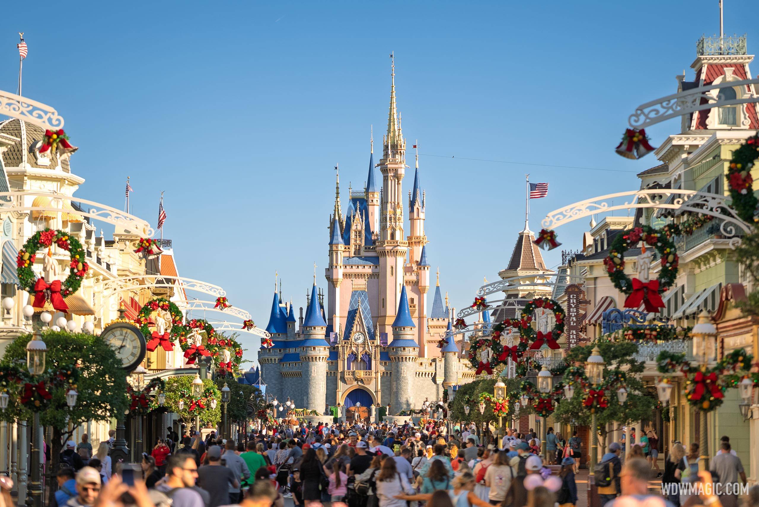 Christmas Tree Arrives at Magic Kingdom 2025